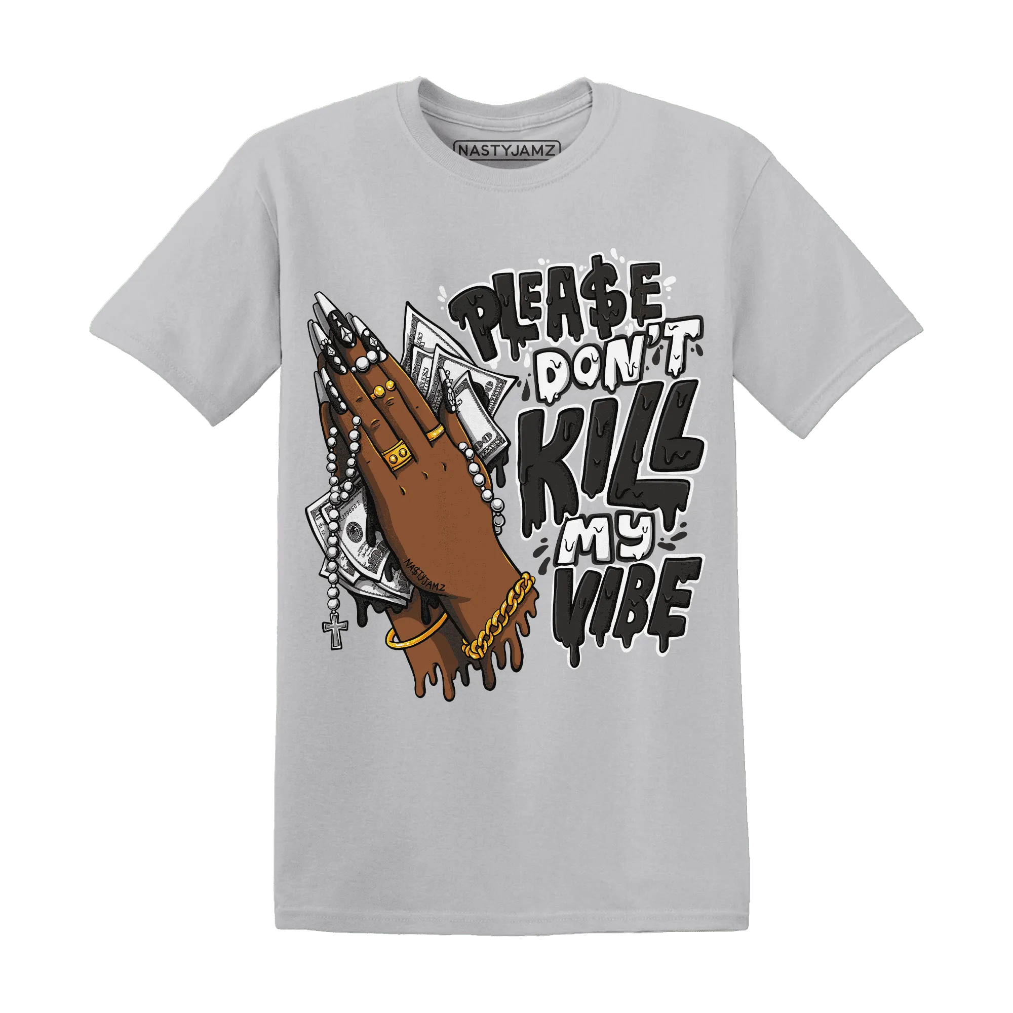 White-Thunder-4s-T-Shirt-Match-Please-Don&