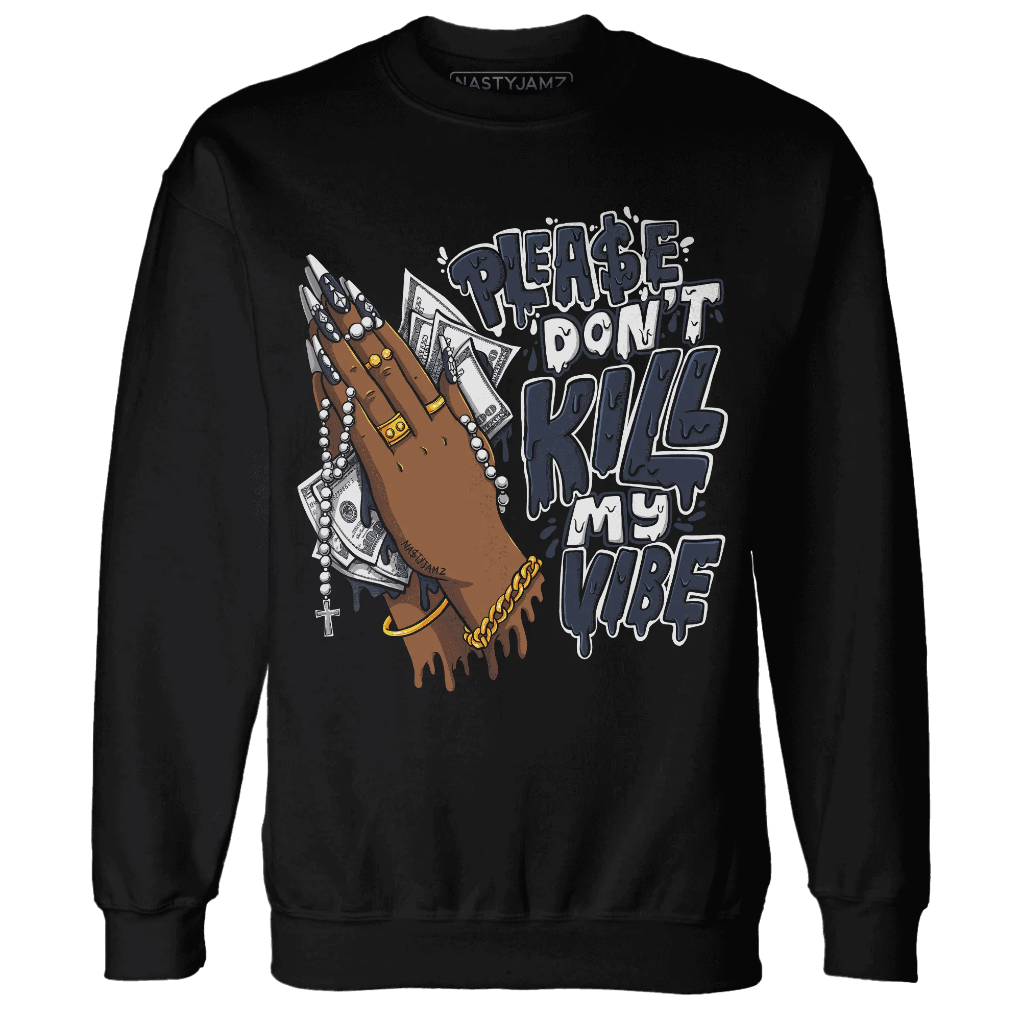 White-Navy-6s-Sweatshirt-Match-Please-Don&