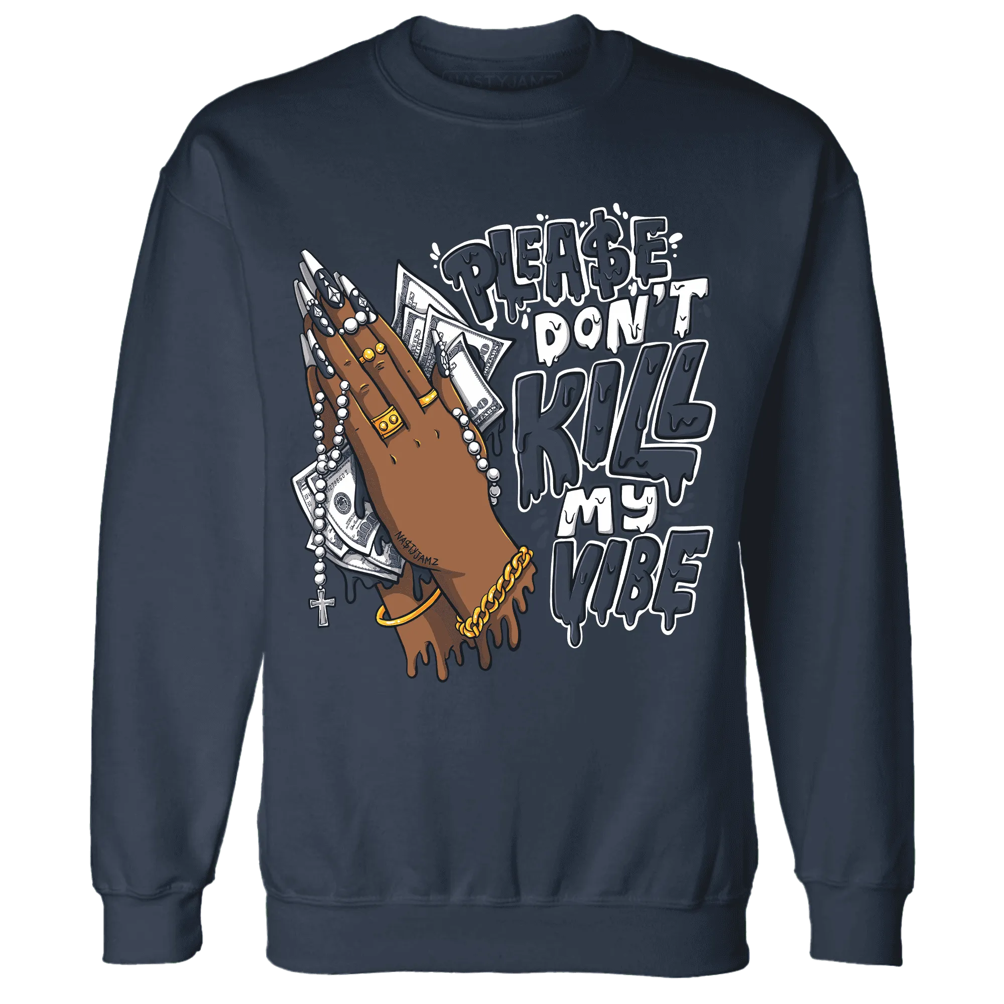 White-Navy-6s-Sweatshirt-Match-Please-Don&