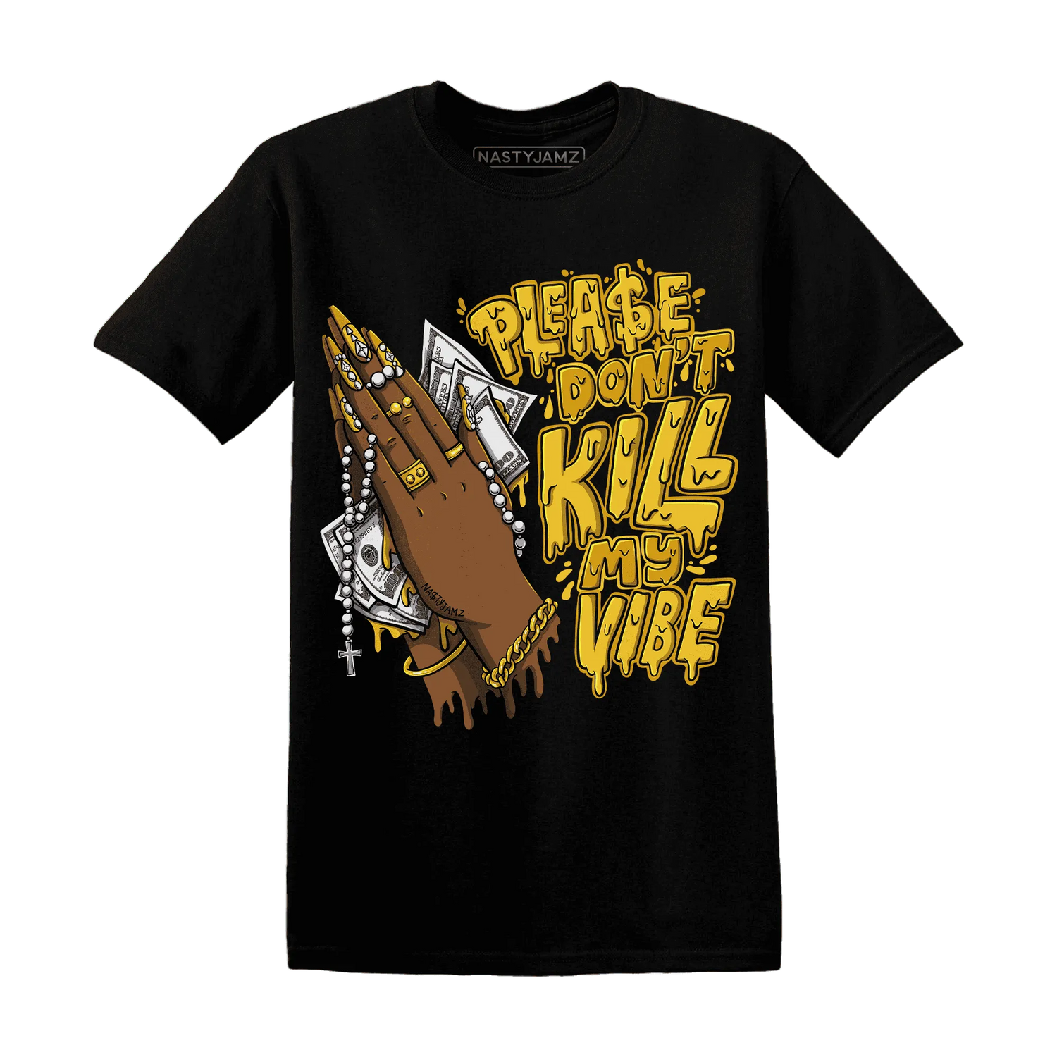 NastyJamz-Yellow-Ochre-6s-T-Shirt-Match-Please-Don&