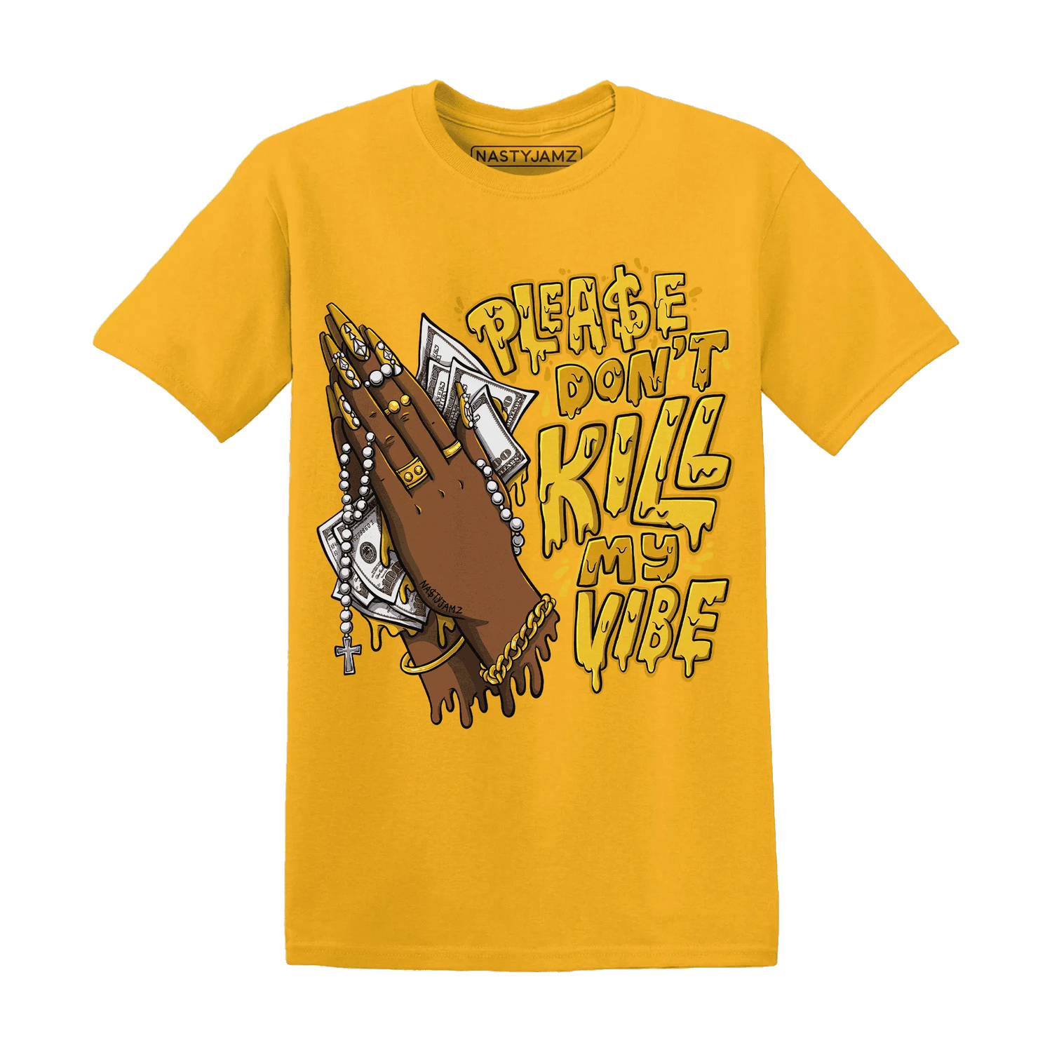 NastyJamz-Yellow-Ochre-6s-T-Shirt-Match-Please-Don&