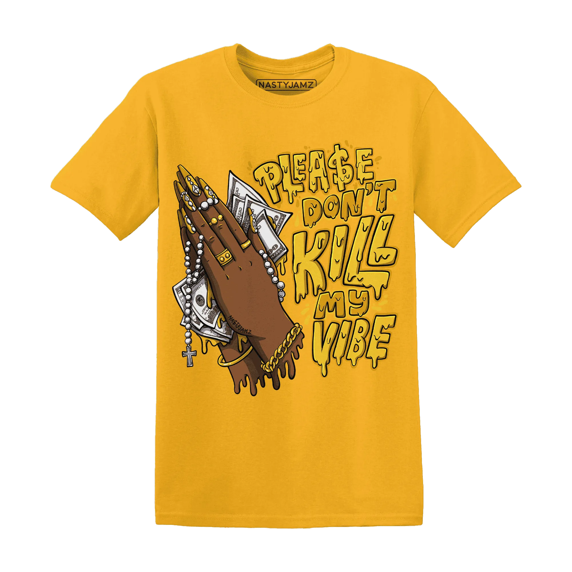 NastyJamz-Yellow-Ochre-6s-T-Shirt-Match-Please-Don&