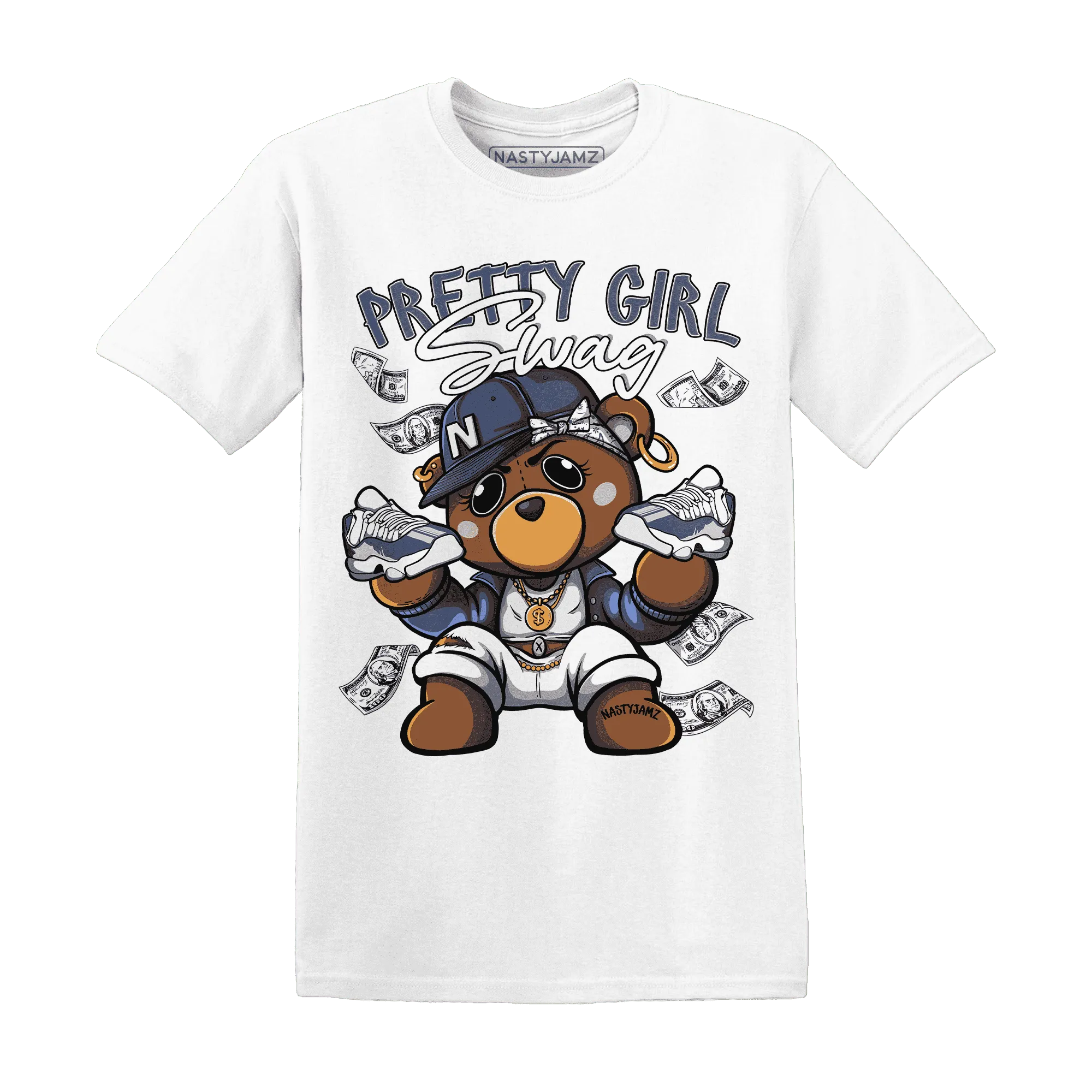 Low-Diffused-Blue-11s-T-Shirt-Match-Pretty-BERNIE