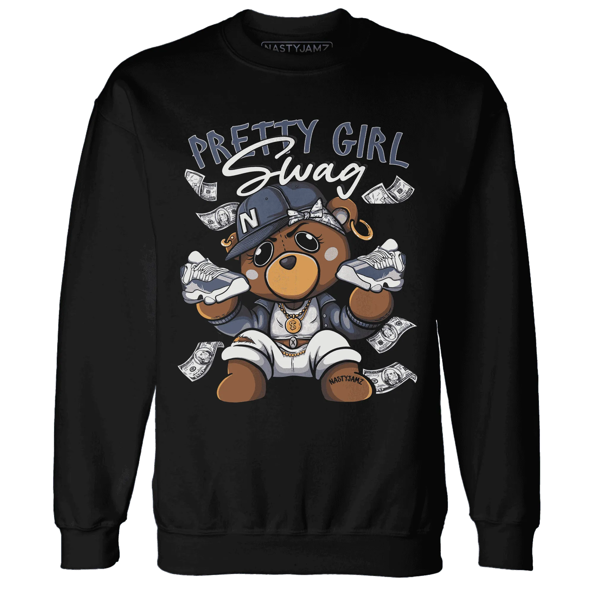 Low-Diffused-Blue-11s-Sweatshirt-Match-Pretty-BERNIE