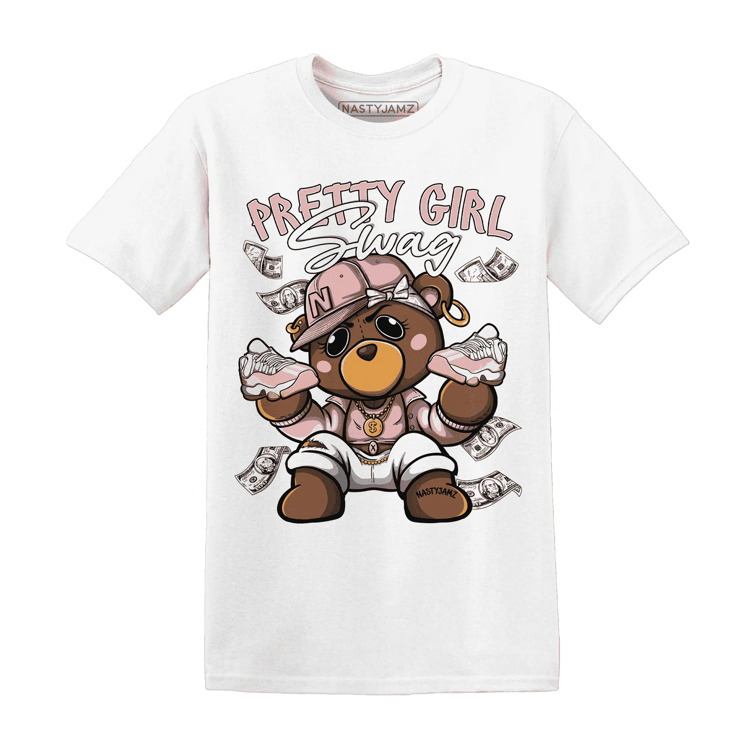 Low-Legend-Pink-11s-T-Shirt-Match-Pretty-BERNIE