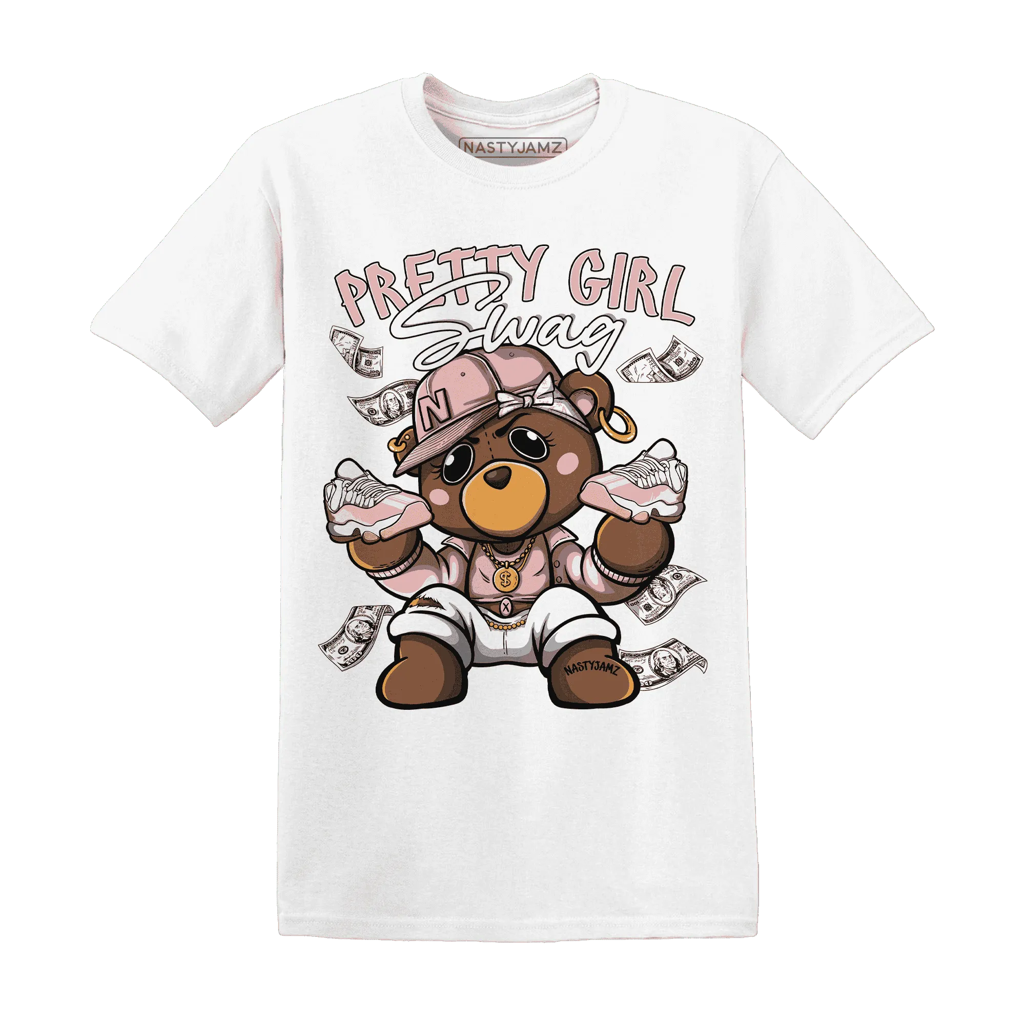 Low-Legend-Pink-11s-T-Shirt-Match-Pretty-BERNIE