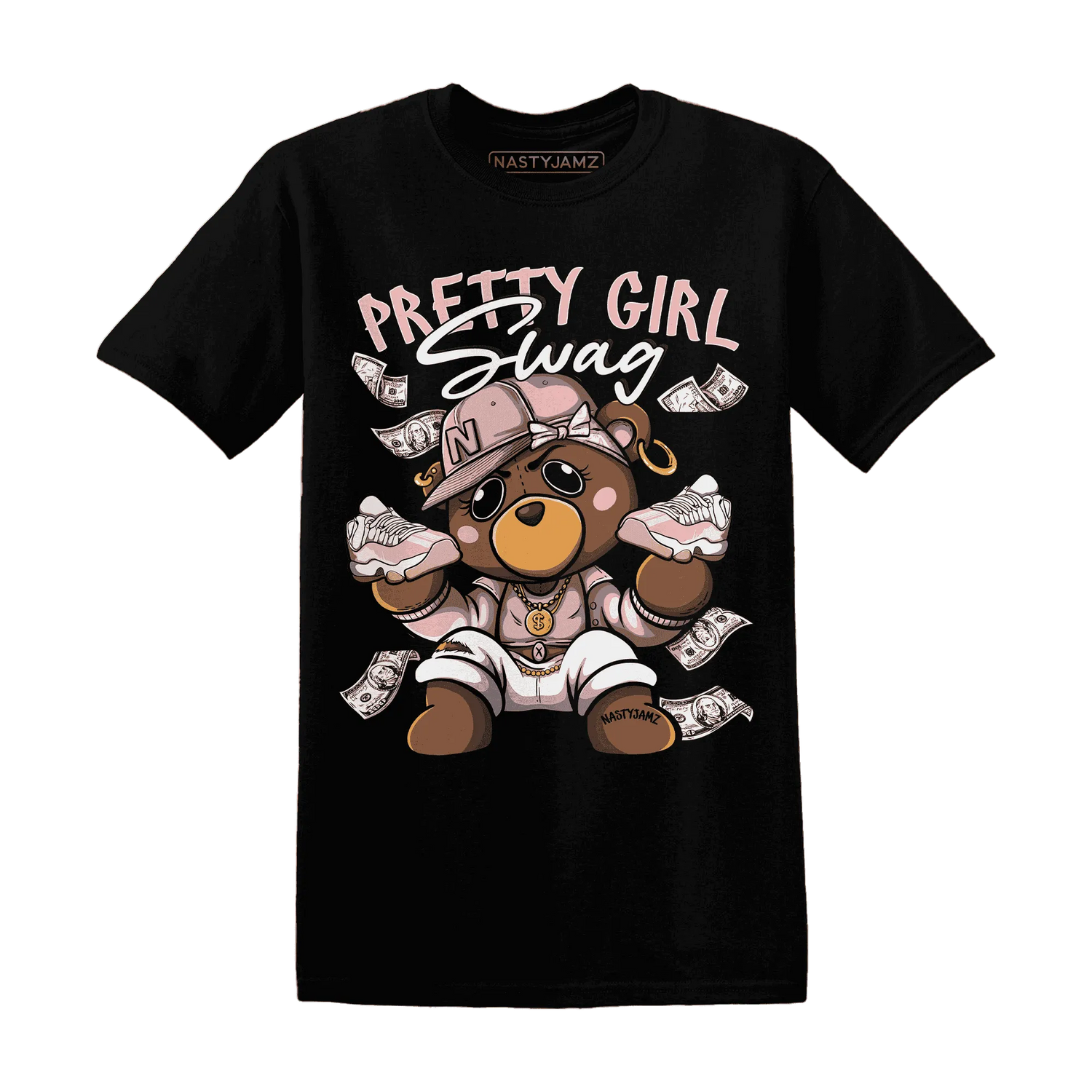 Low-Legend-Pink-11s-T-Shirt-Match-Pretty-BERNIE