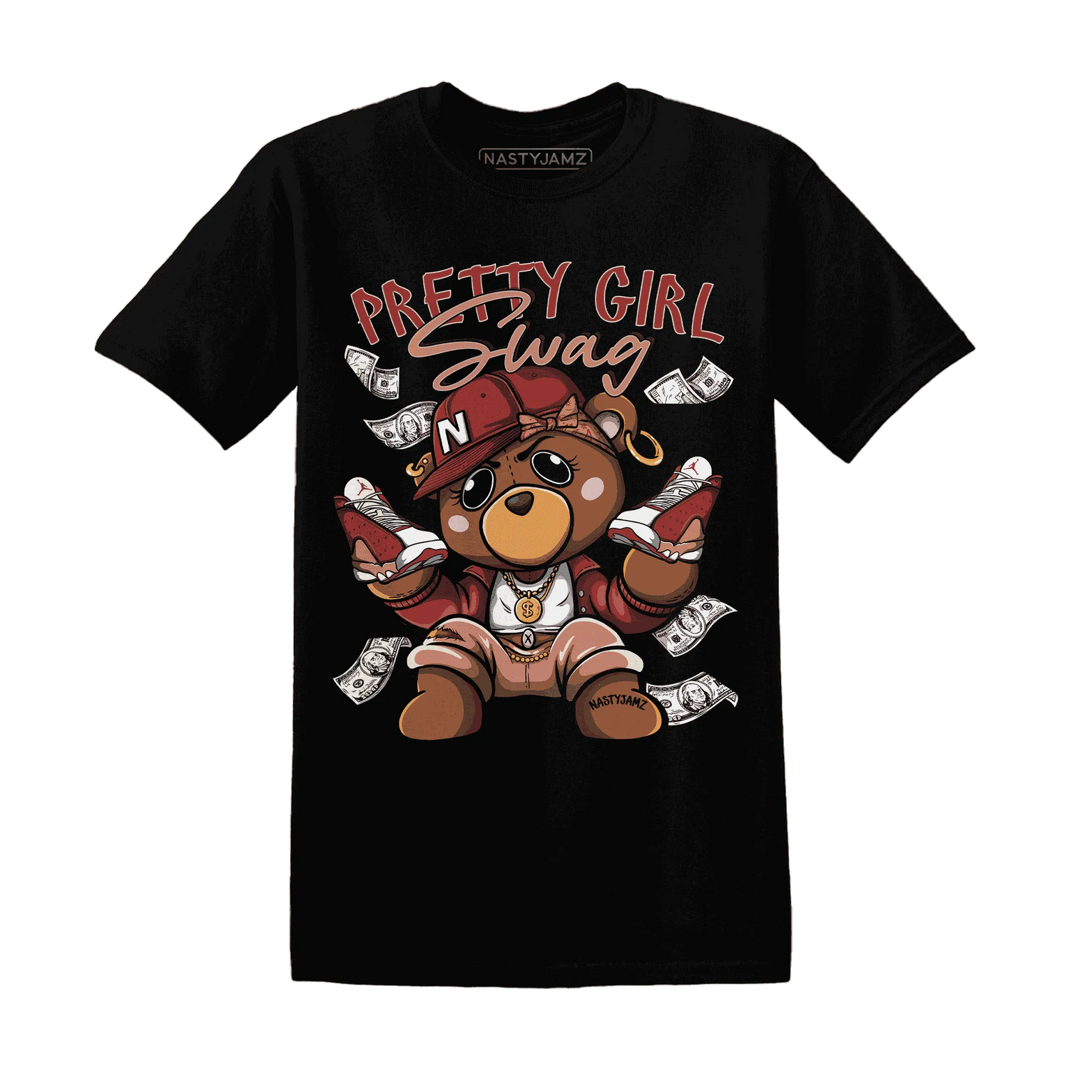 Dune-Red-13s-T-Shirt-Match-Pretty-BERNIE