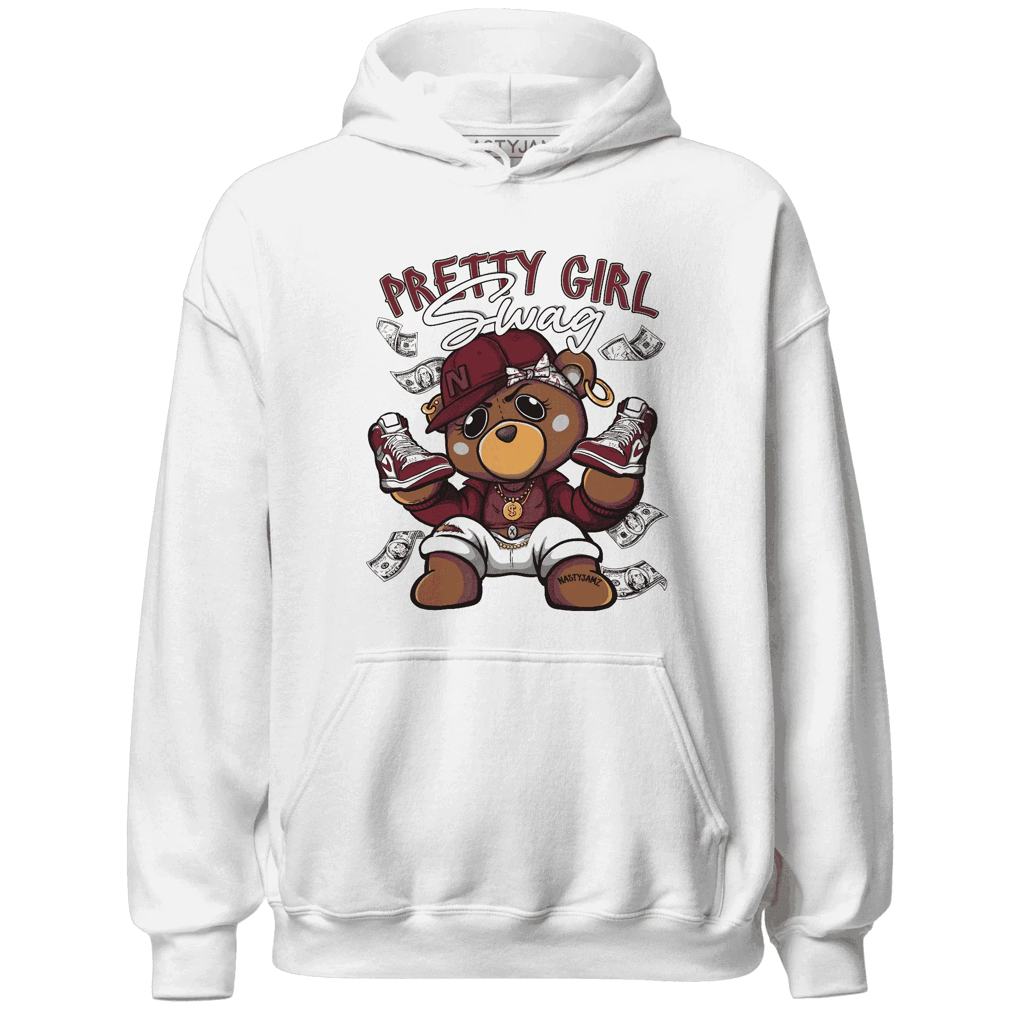 High-White-Team-Red-1s-Hoodie-Match-Pretty-BERNIE