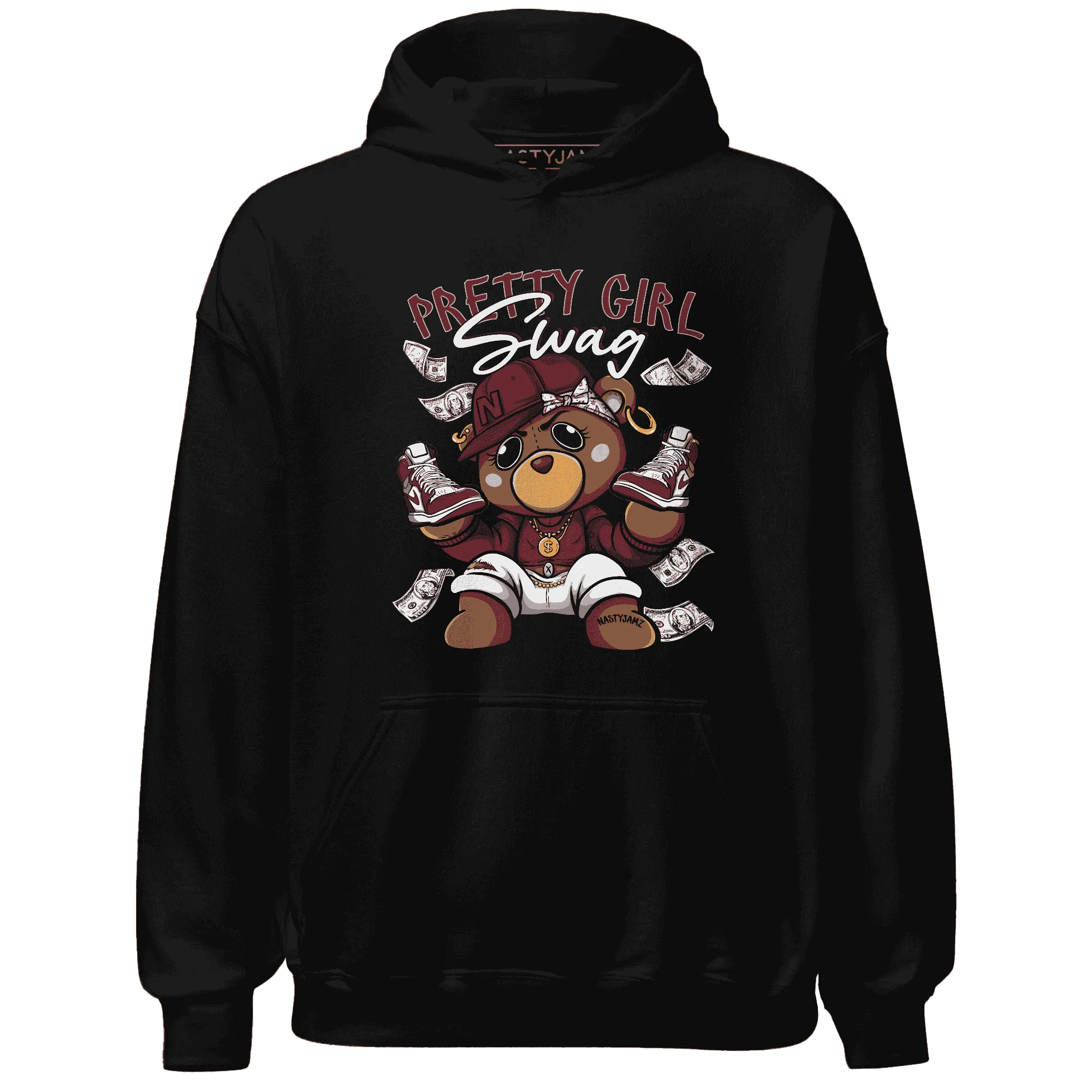 High-White-Team-Red-1s-Hoodie-Match-Pretty-BERNIE
