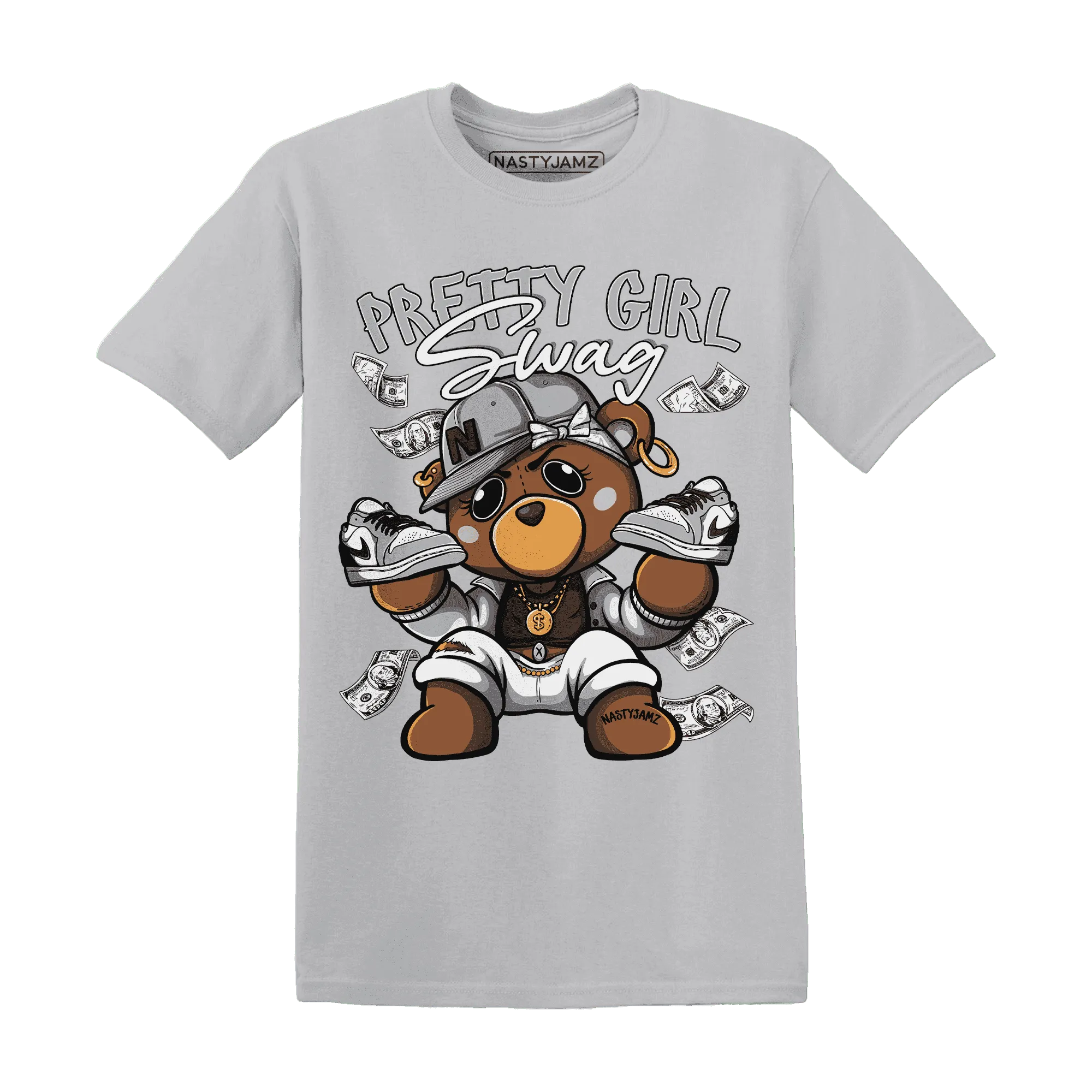 Wolf-Grey-1s-T-Shirt-Match-Pretty-BERNIE