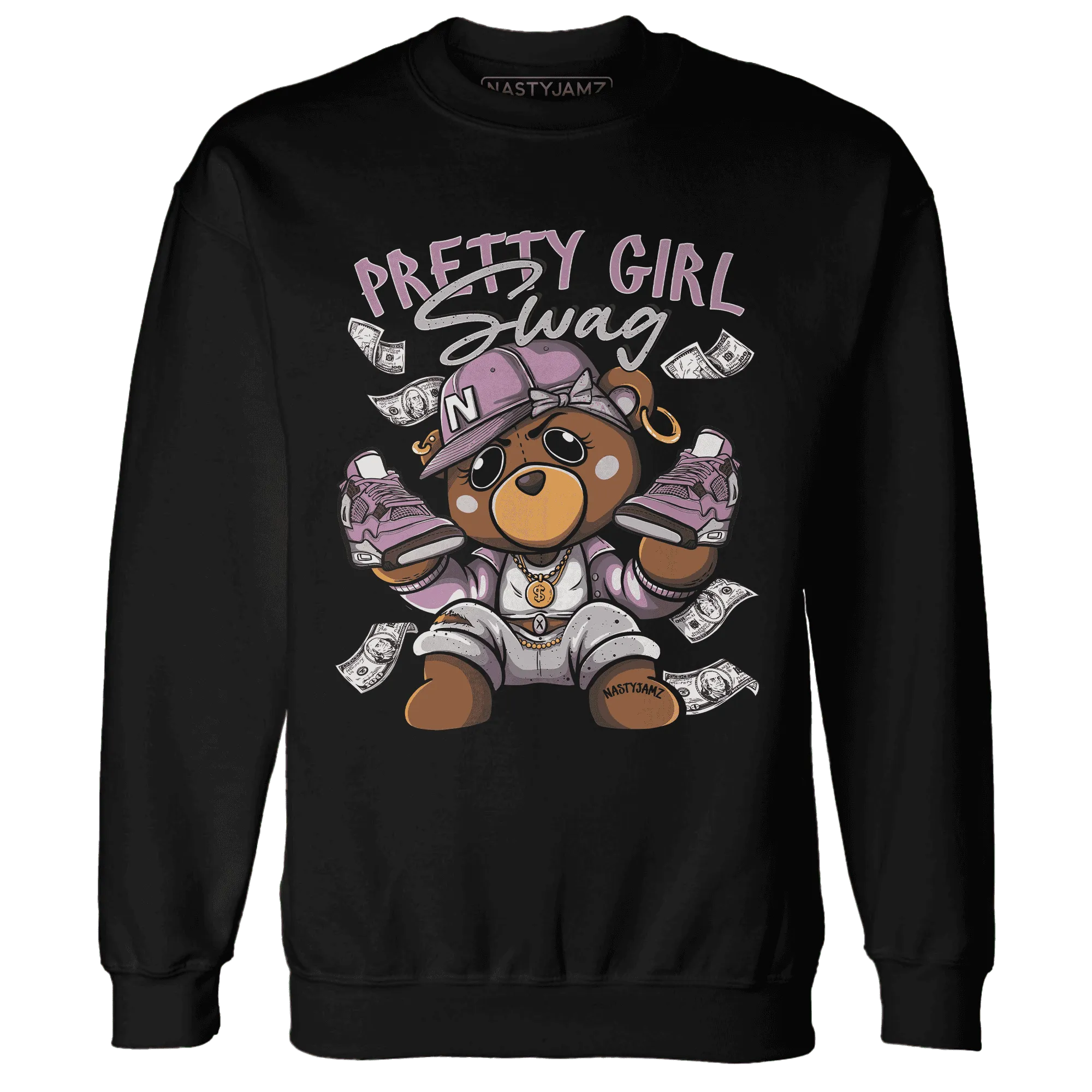 Orchid-Neutral-Grey-Black-White-4s-NastyJamz-Sweatshirt-Match-Pretty-BERNIE