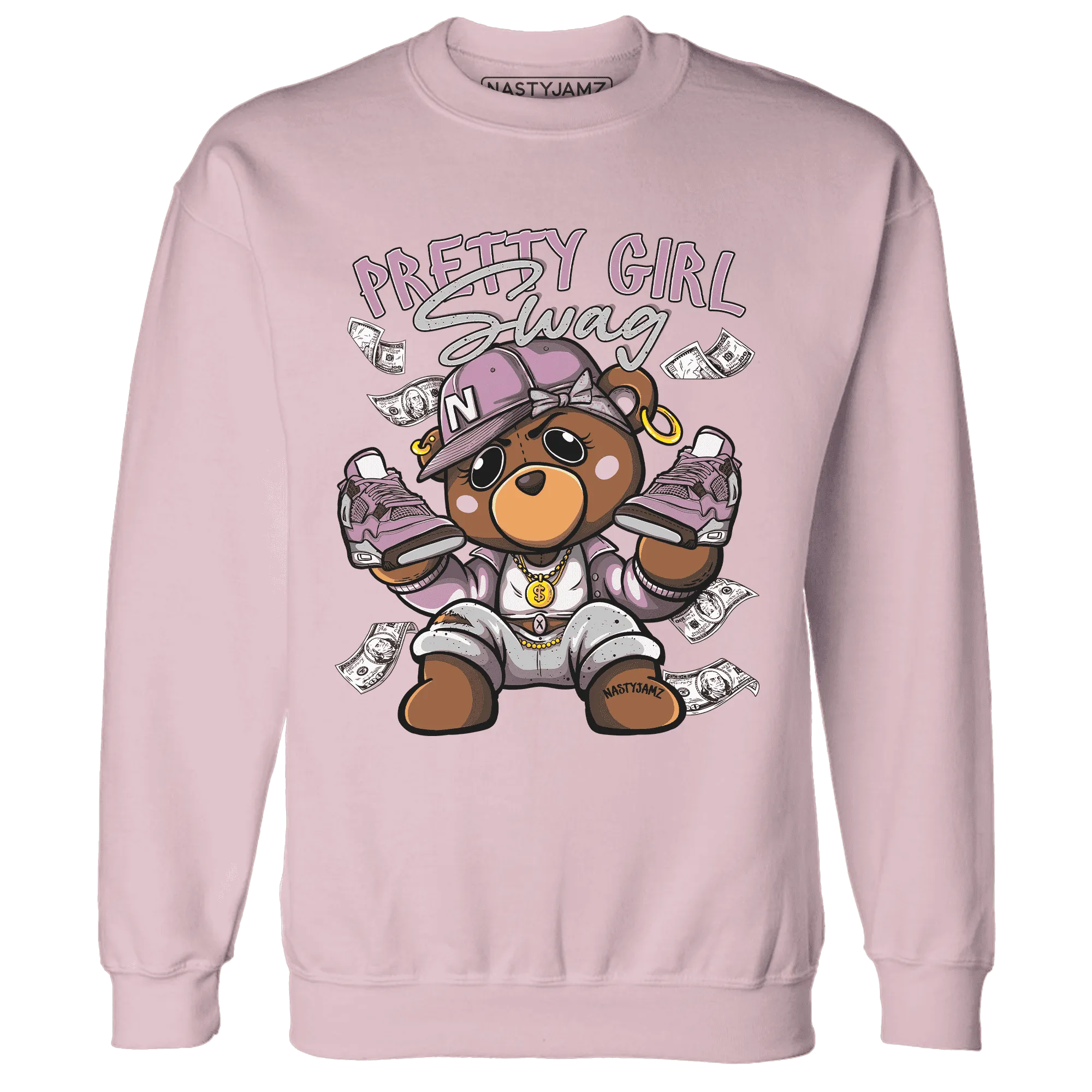 Orchid-Neutral-Grey-Black-White-4s-NastyJamz-Sweatshirt-Match-Pretty-BERNIE