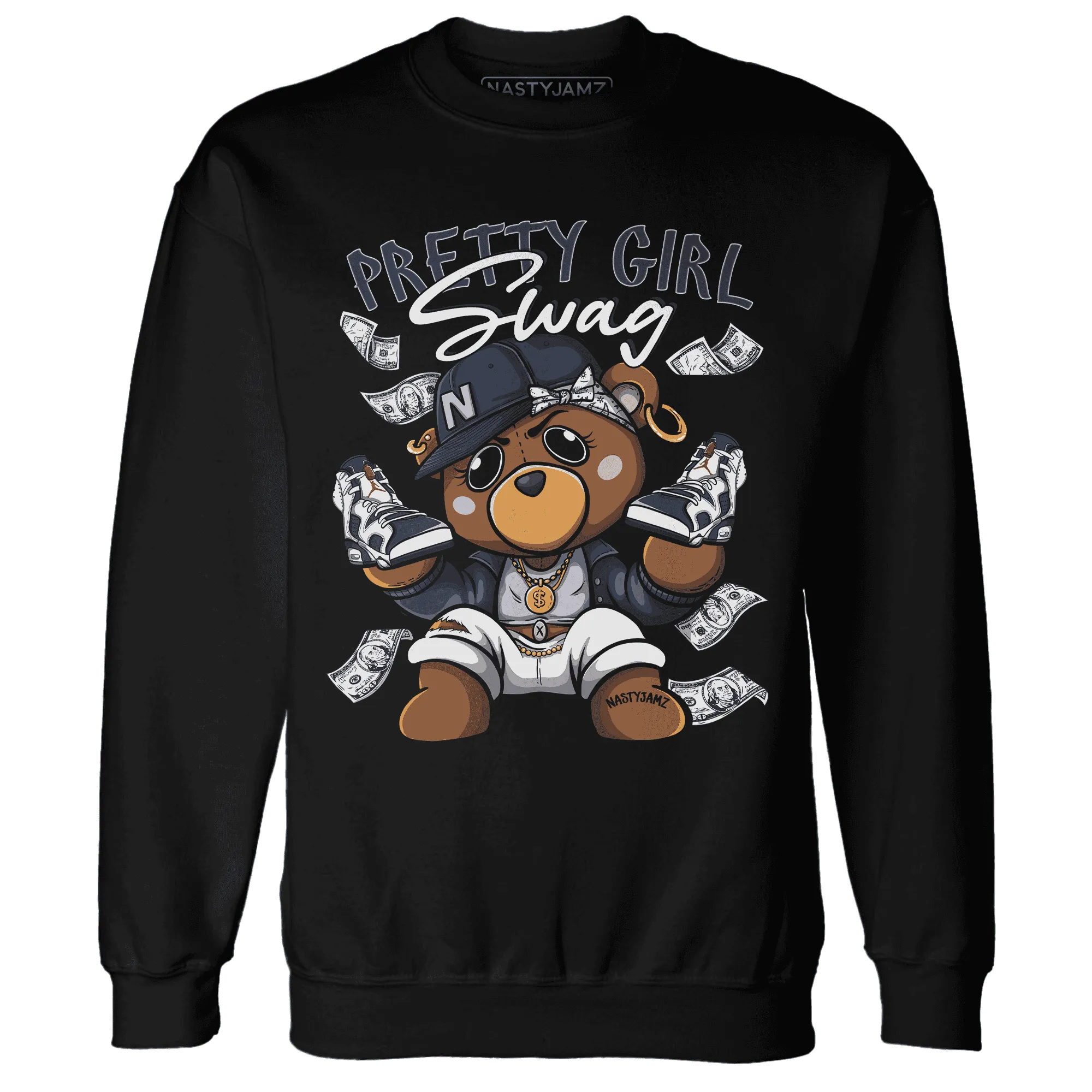 White-Navy-6s-Sweatshirt-Match-Pretty-BERNIE