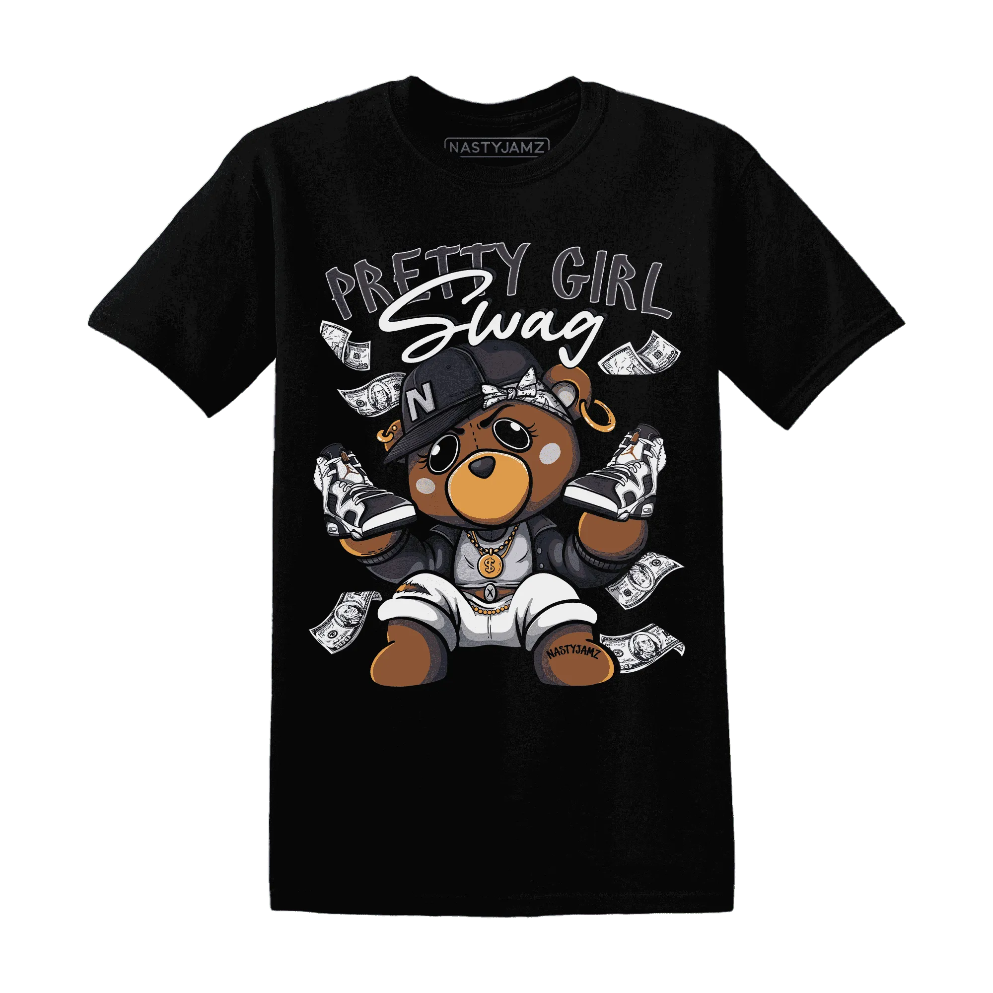 White-Navy-6s-T-Shirt-Match-Pretty-BERNIE