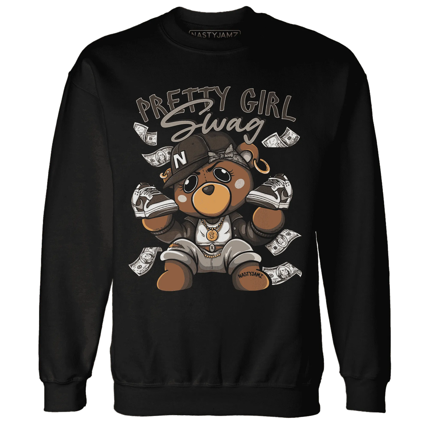 Dunk-Low-Baroque-Brown-Sweatshirt-Match-Pretty-BERNIE