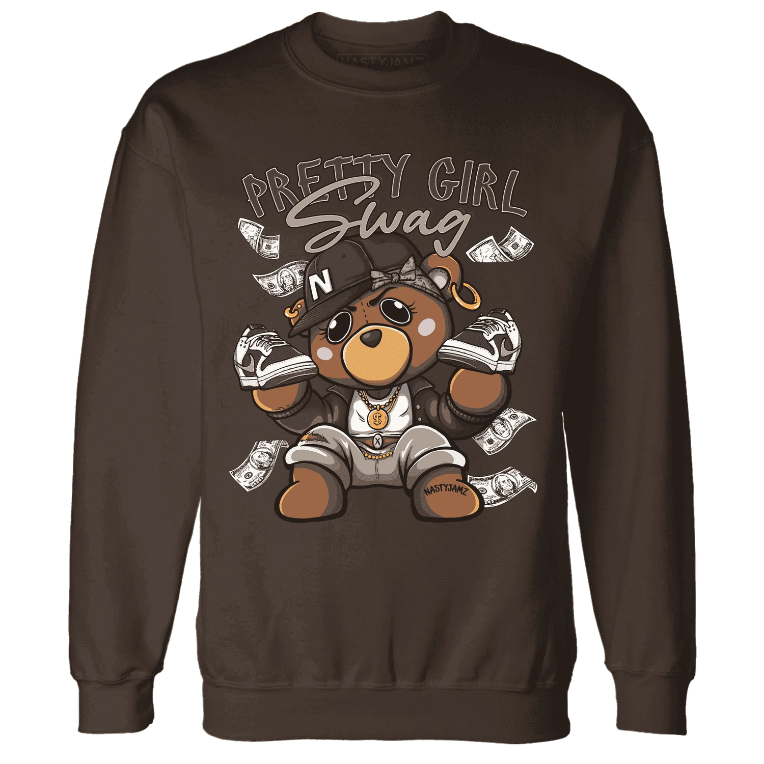 Dunk-Low-Baroque-Brown-Sweatshirt-Match-Pretty-BERNIE