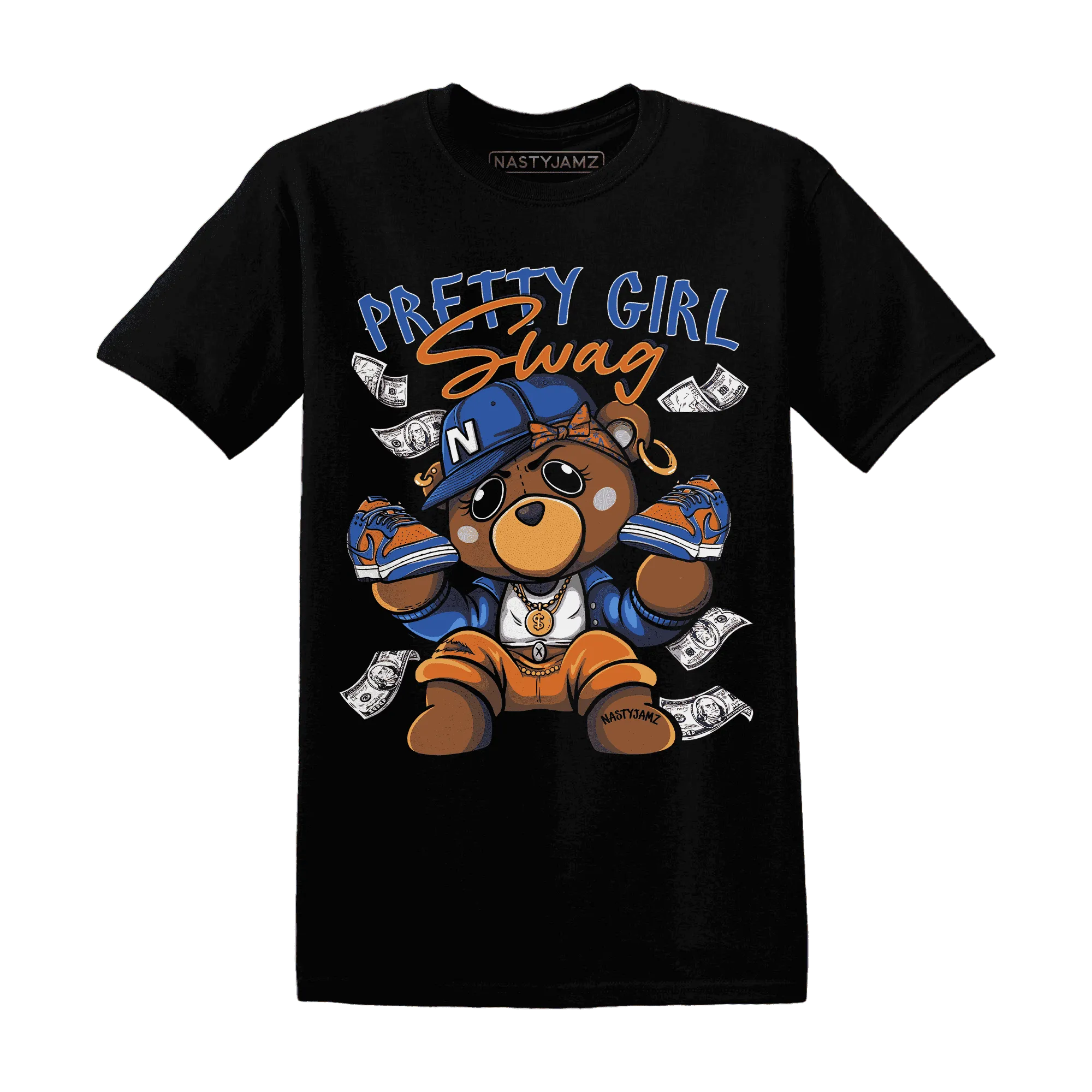 Dunk-Low-Knicks-T-Shirt-Match-Pretty-BERNIE