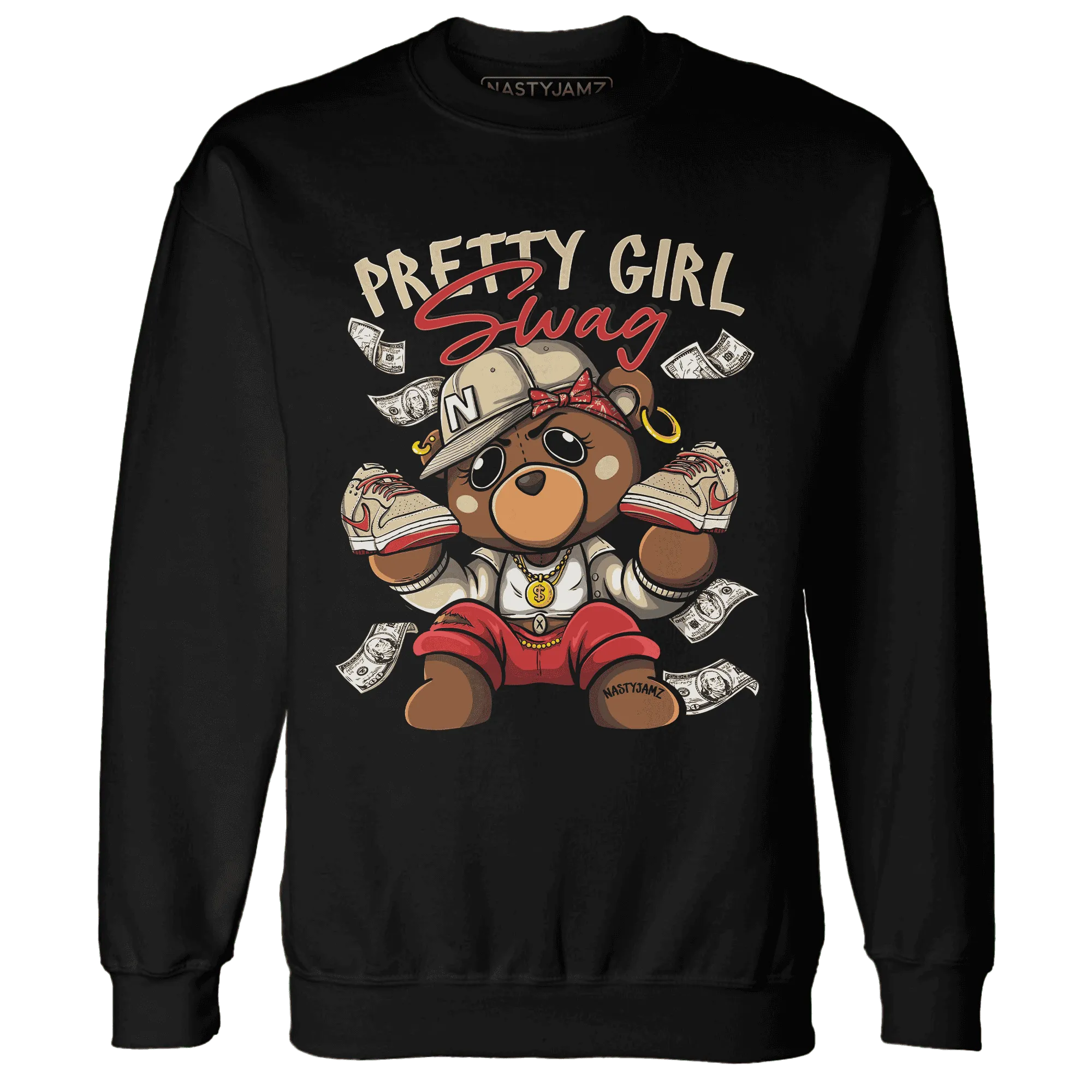 Dunk-Strawberry-Waffle-NastyJamz-Sweatshirt-Match-Pretty-BERNIE