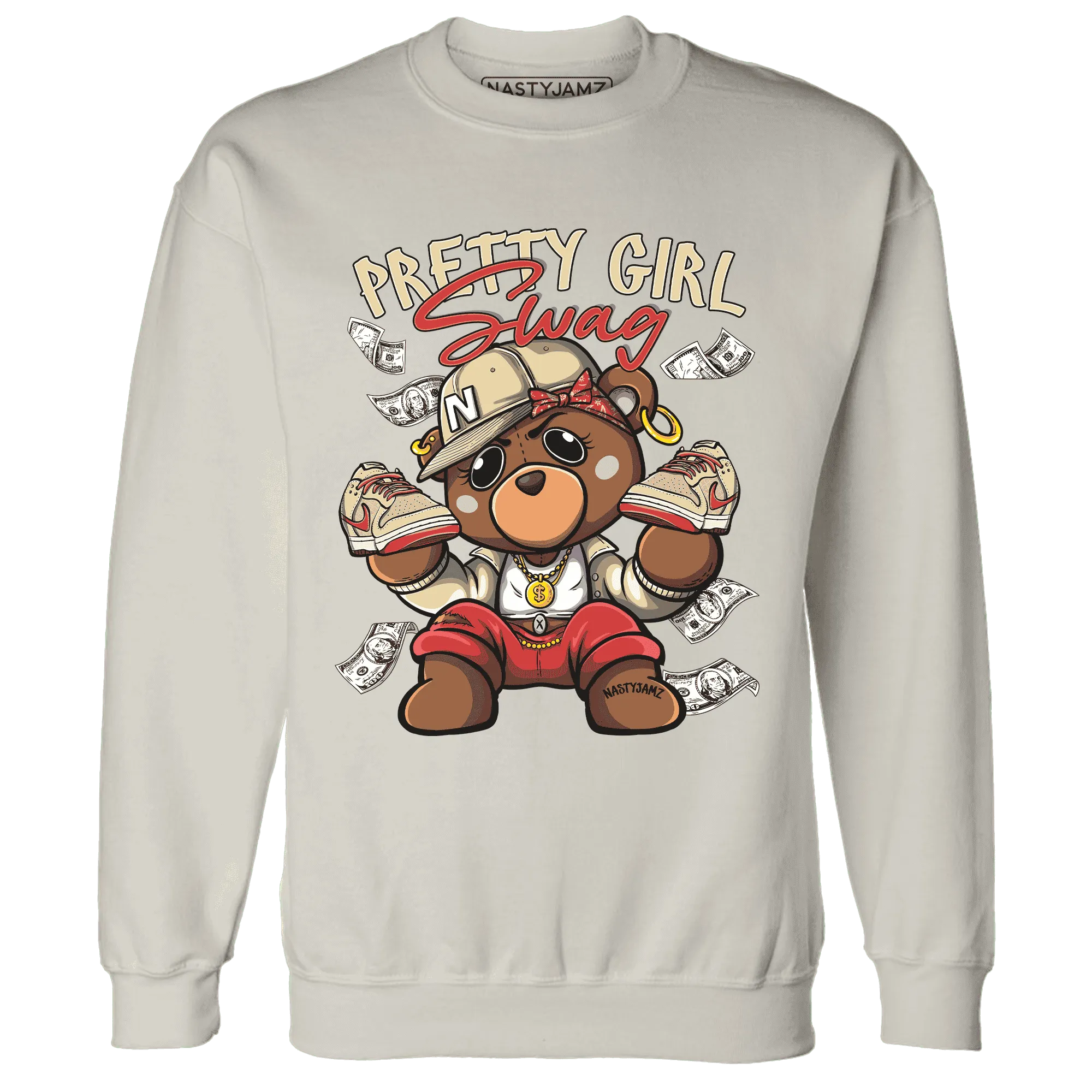 Dunk-Strawberry-Waffle-NastyJamz-Sweatshirt-Match-Pretty-BERNIE