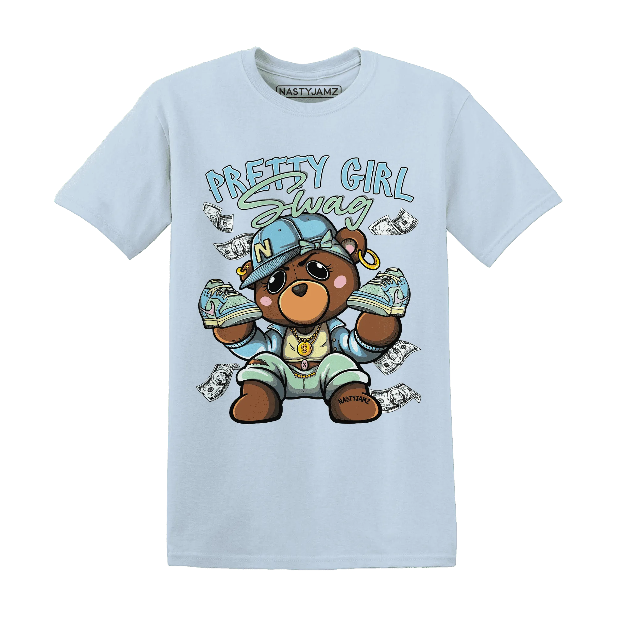 Dunk-Verdy-Visty-Blue-Gaze-Light-Arctic-T-Shirt-Match-Pretty-BERNIE