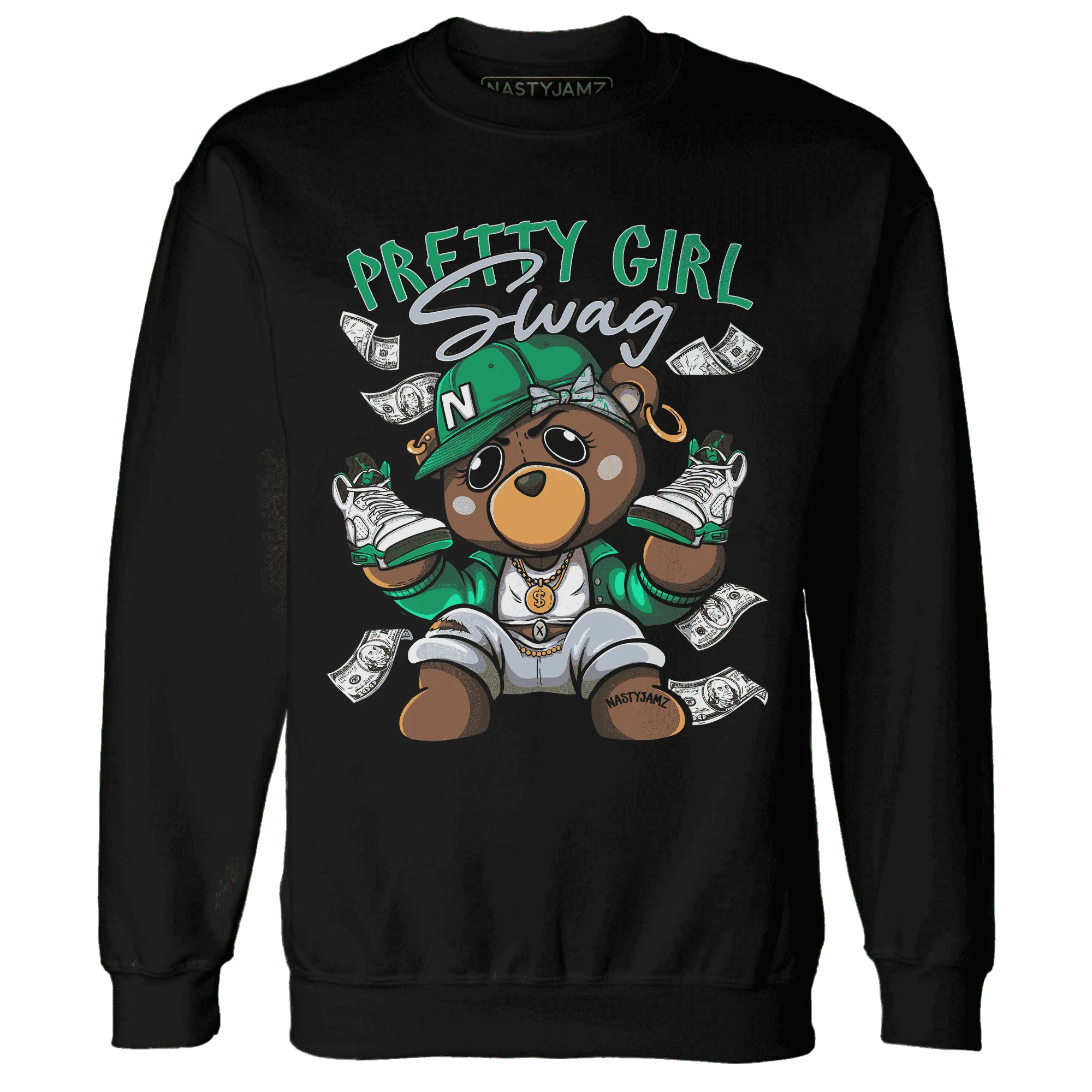 Lucky-Green-5s-Sweatshirt-Match-Pretty-BERNIE