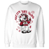 Retro Red Taxi 12s Sweatshirt Match Pretty Girl Swag BER - NastyJamz