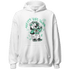 High OG Green Glow 1s Hoodie Match Pretty Girl Swag BER - NastyJamz