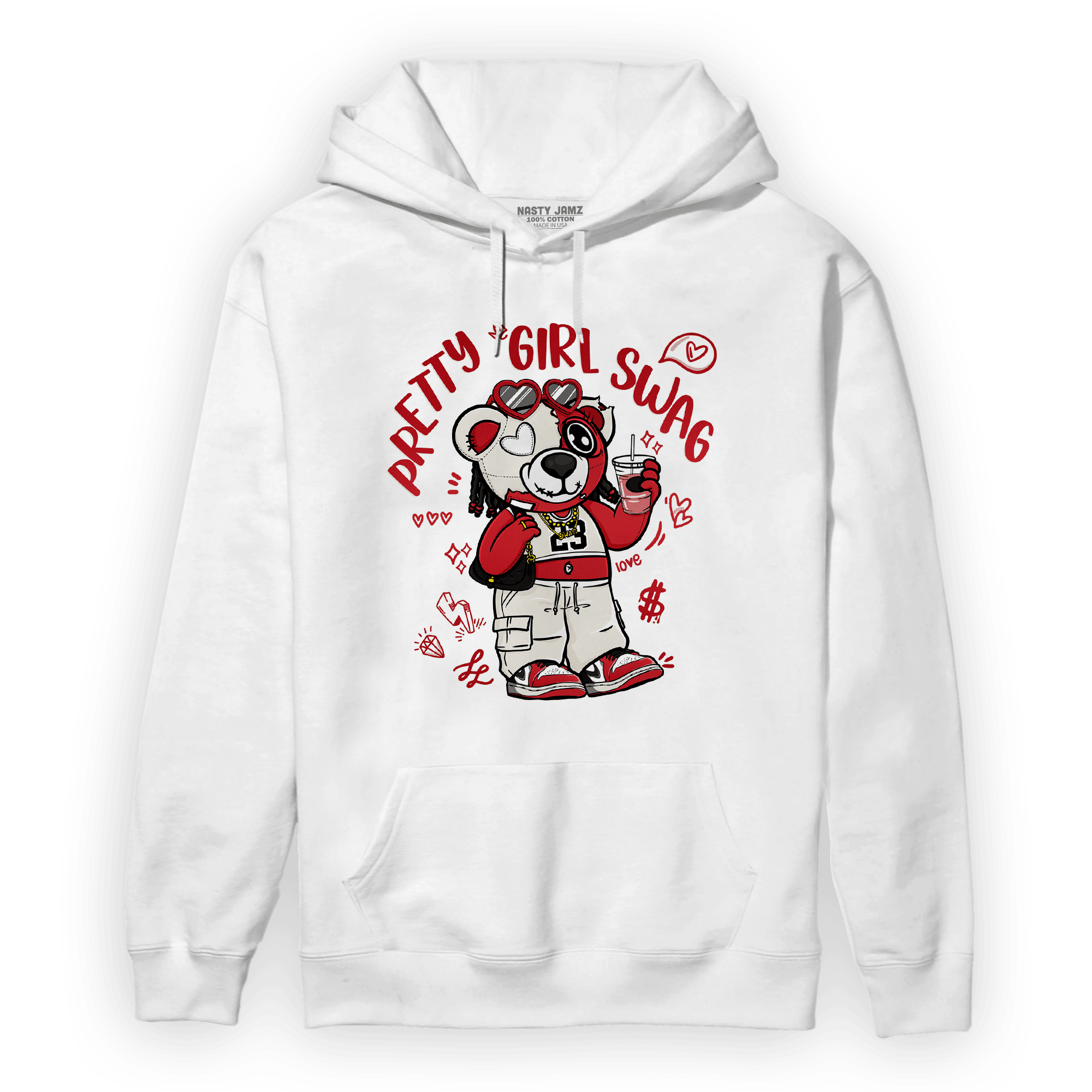 Low OG Trophy Room 1s Hoodie Match Pretty Girl Swag BER - NastyJamz