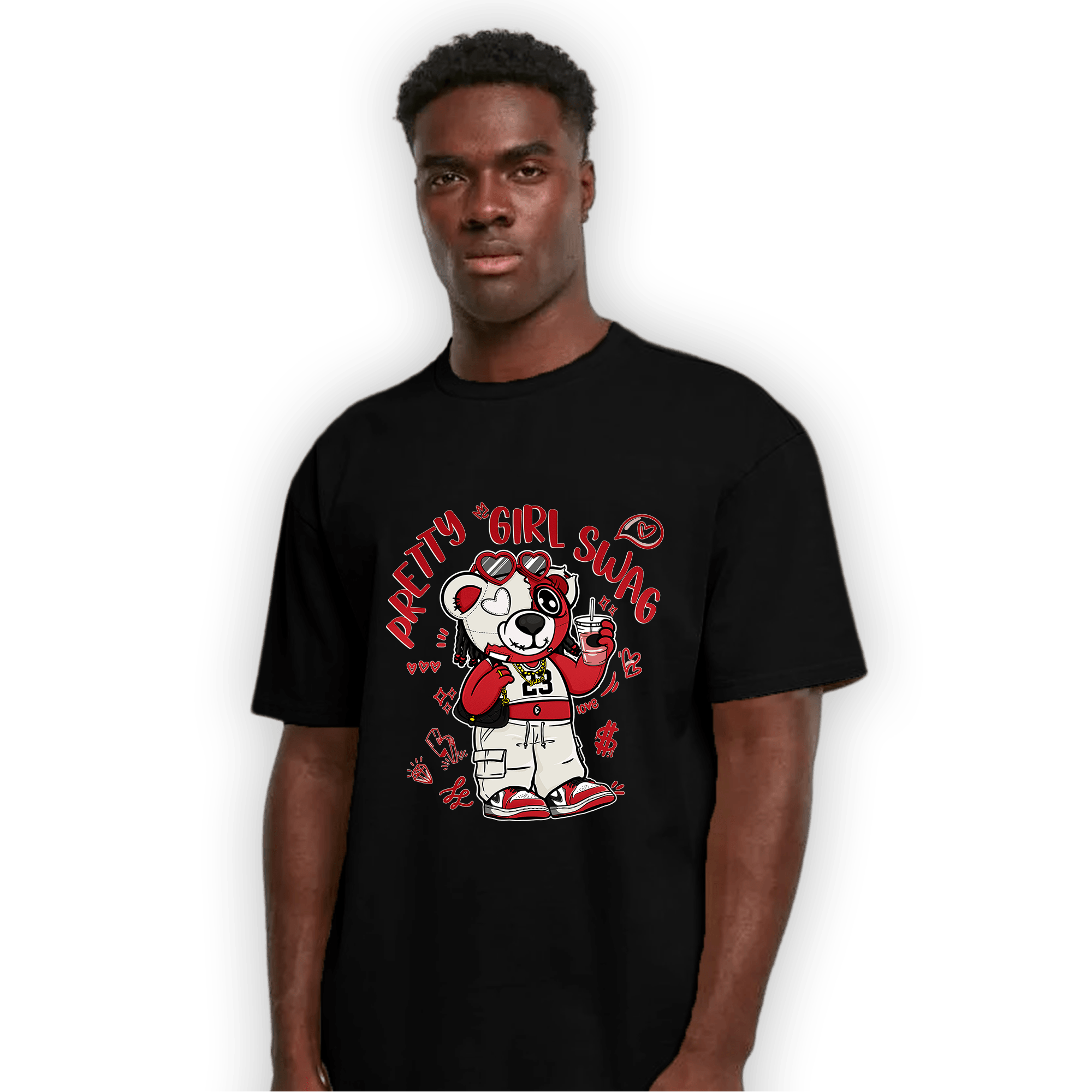 Low OG Trophy Room 1s T Shirt Match Pretty Girl Swag BER - NastyJamz