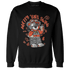 Georgia Peach 3s Sweatshirt Match Pretty Girl Swag BER - NastyJamz