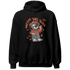 Georgia Peach 3s Hoodie Match Pretty Girl Swag BER - NastyJamz
