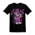 GS Hyper Violet 4s T Shirt Match Pretty Girl Swag BER - NastyJamz