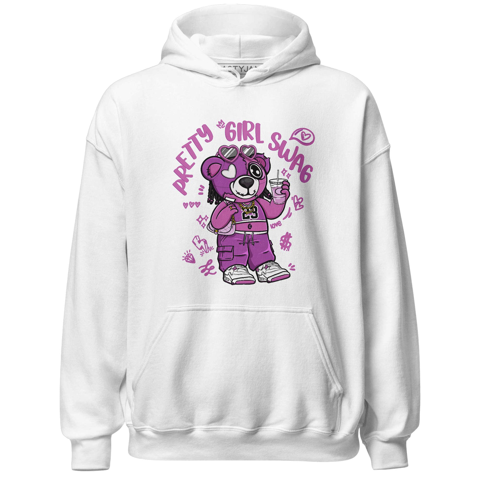 GS Hyper Violet 4s Hoodie Match Pretty Girl Swag BER - NastyJamz