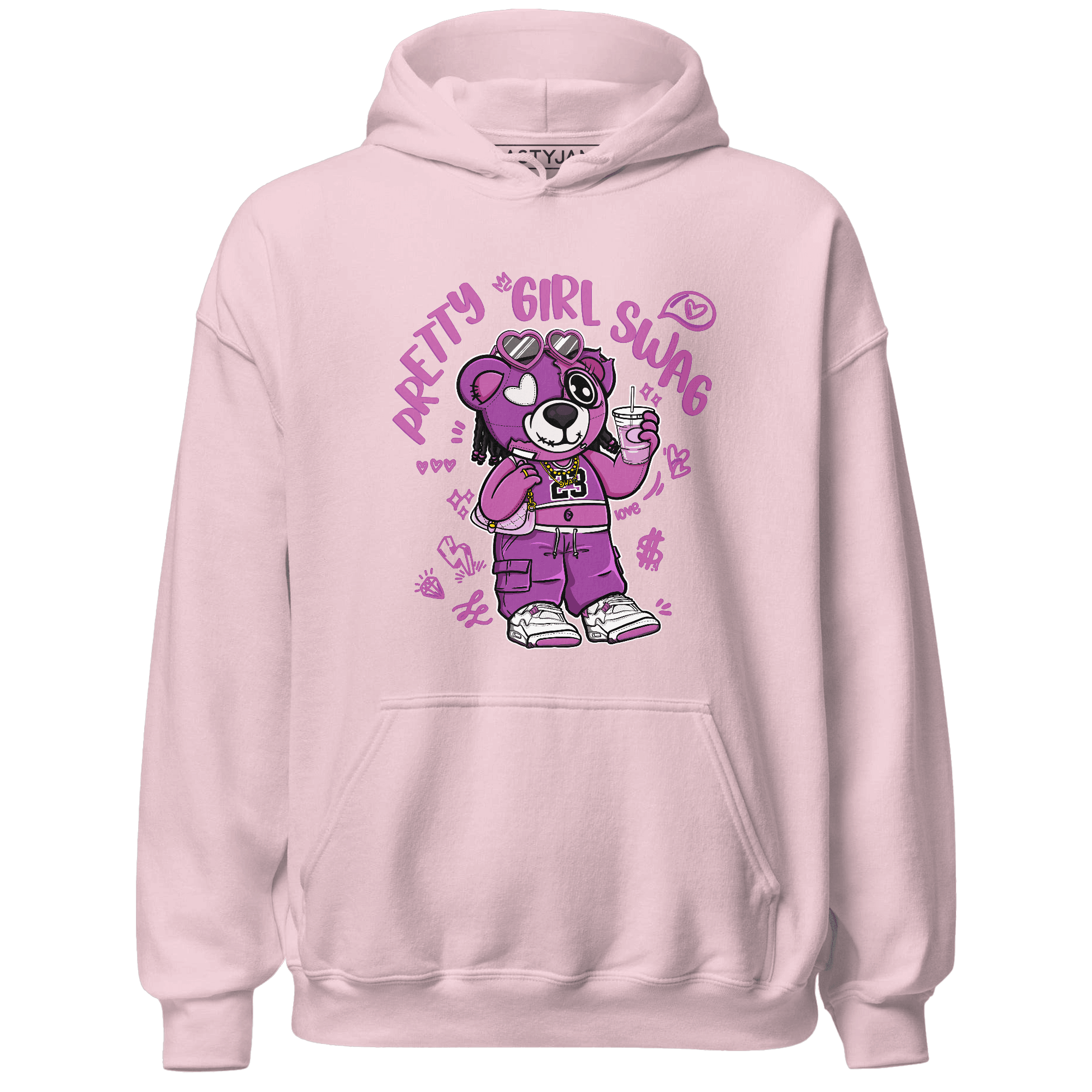 GS Hyper Violet 4s Hoodie Match Pretty Girl Swag BER - NastyJamz