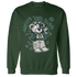 Oxidized Green 4s Sweatshirt Match Pretty Girl Swag BER - NastyJamz