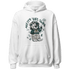 Oxidized Green 4s Hoodie Match Pretty Girl Swag BER - NastyJamz