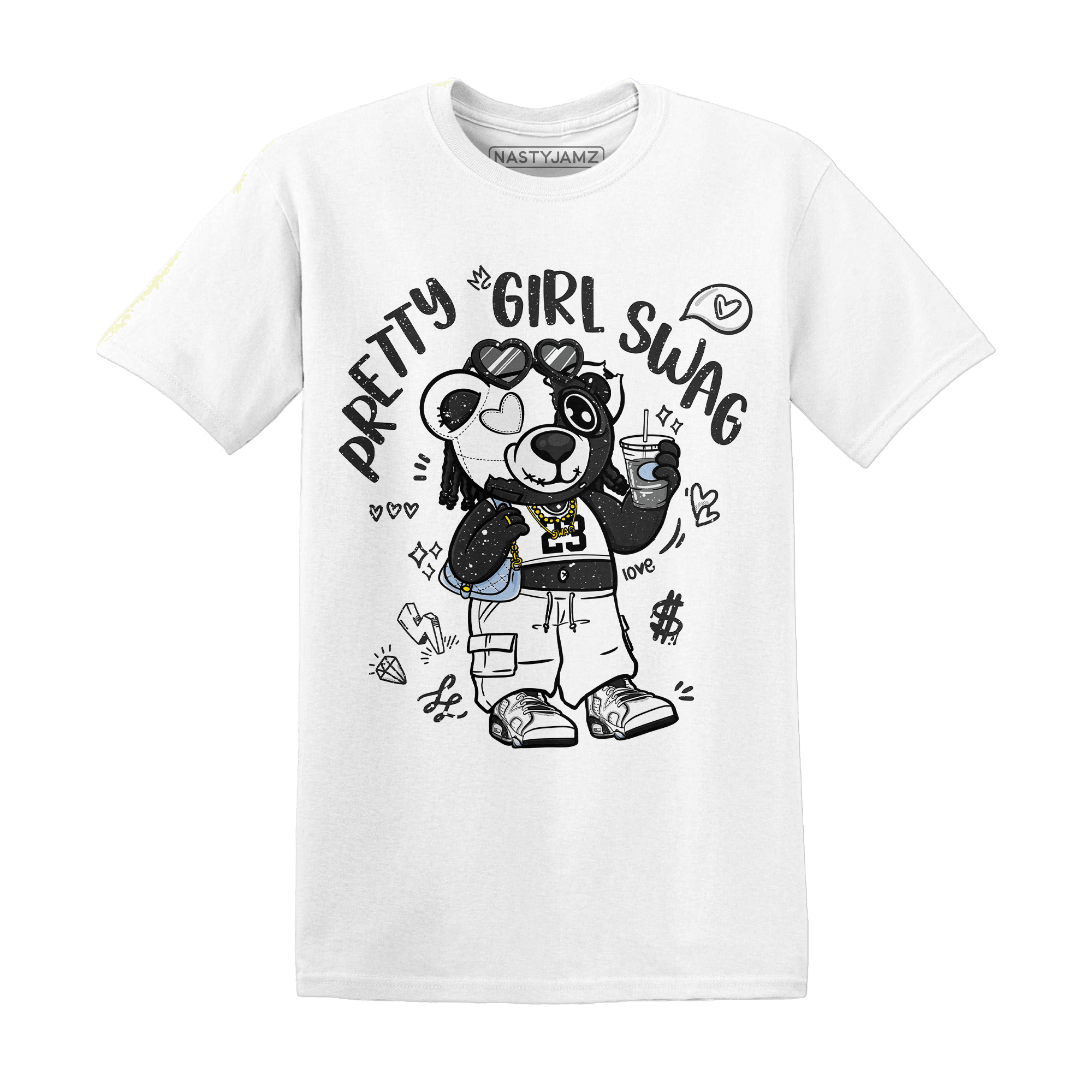 Reverse Oreo 6s T Shirt Match Pretty Girl Swag BER - NastyJamz