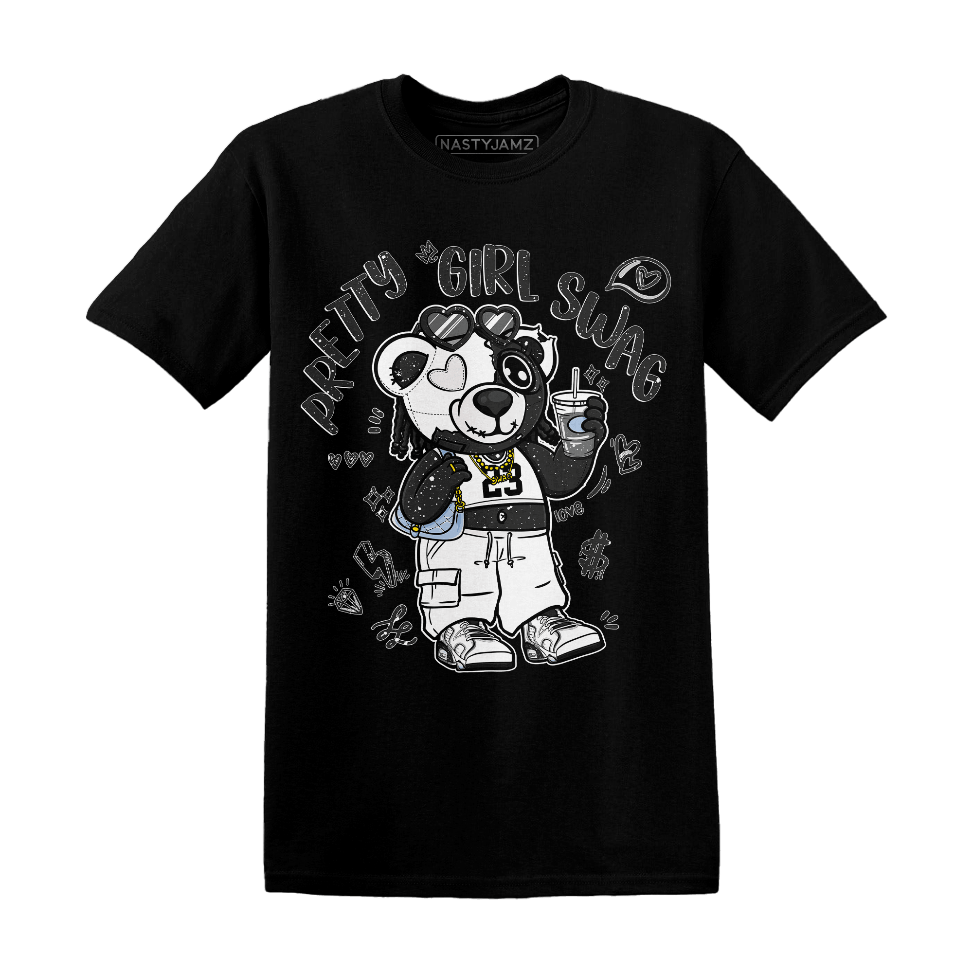 Reverse Oreo 6s T Shirt Match Pretty Girl Swag BER - NastyJamz