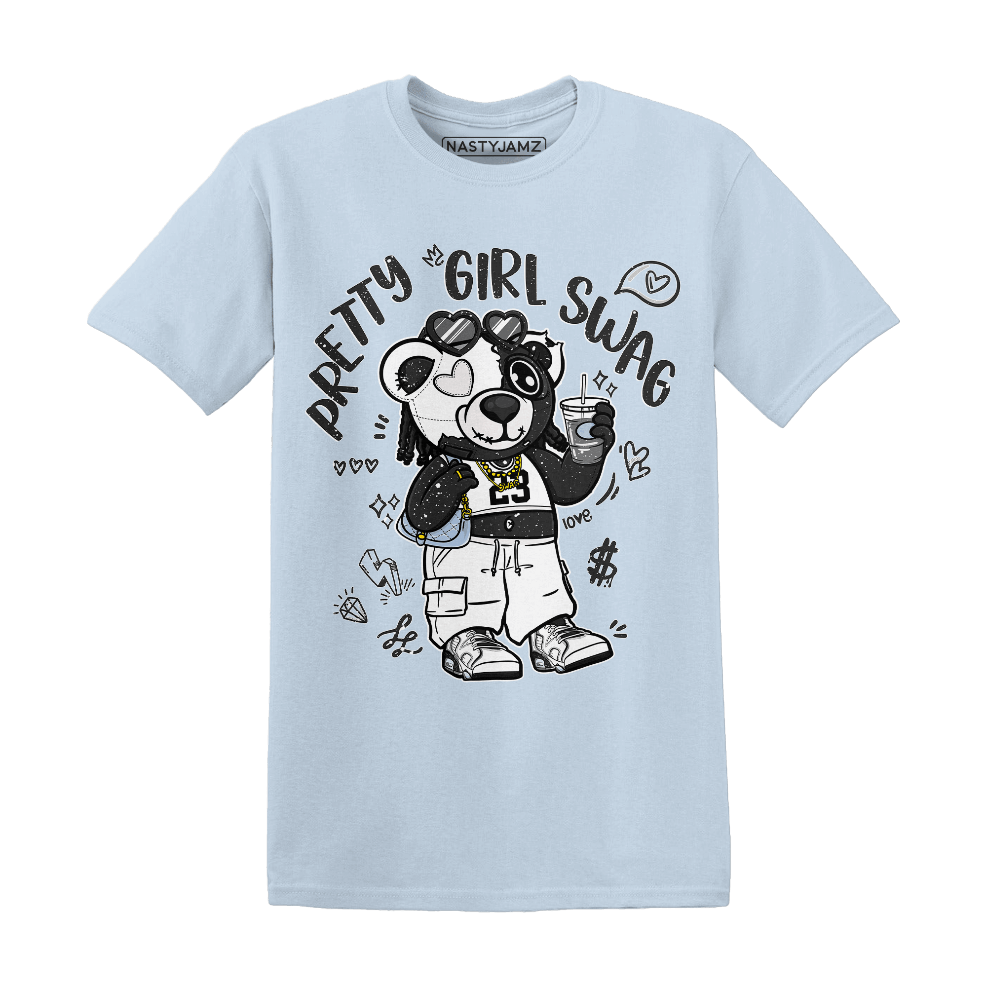 Reverse Oreo 6s T Shirt Match Pretty Girl Swag BER - NastyJamz