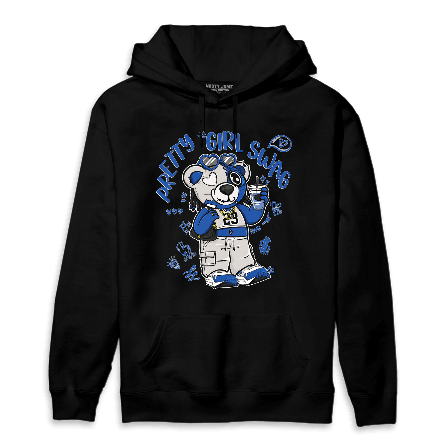 Air Max 1 86 Royal Hoodie Match Pretty Girl Swag BER - NastyJamz