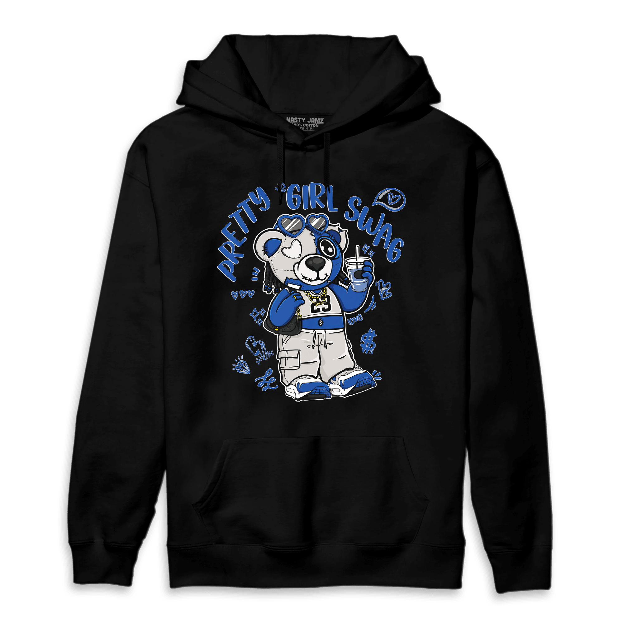Air Max 1 86 Royal Hoodie Match Pretty Girl Swag BER - NastyJamz