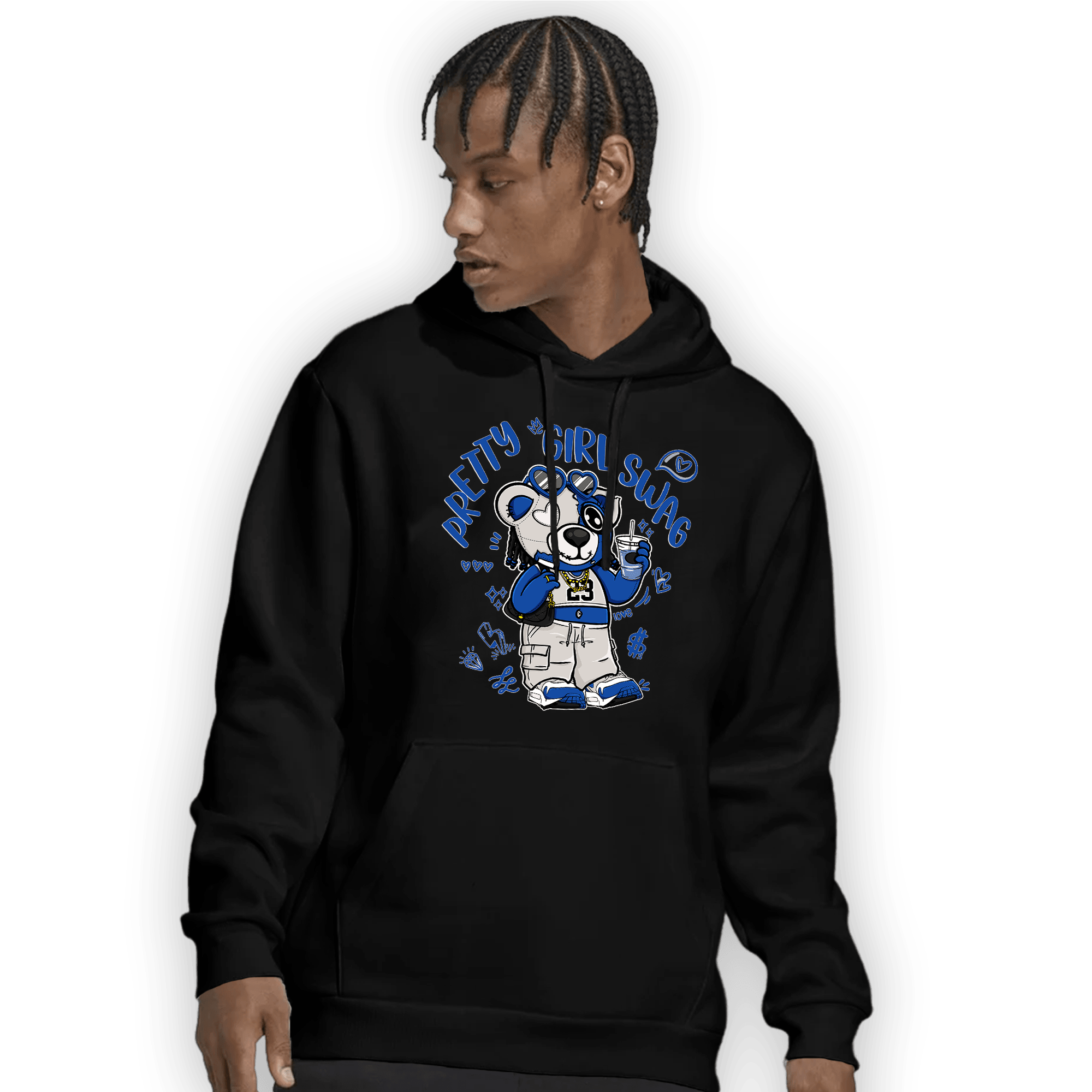 Air Max 1 86 Royal Hoodie Match Pretty Girl Swag BER - NastyJamz