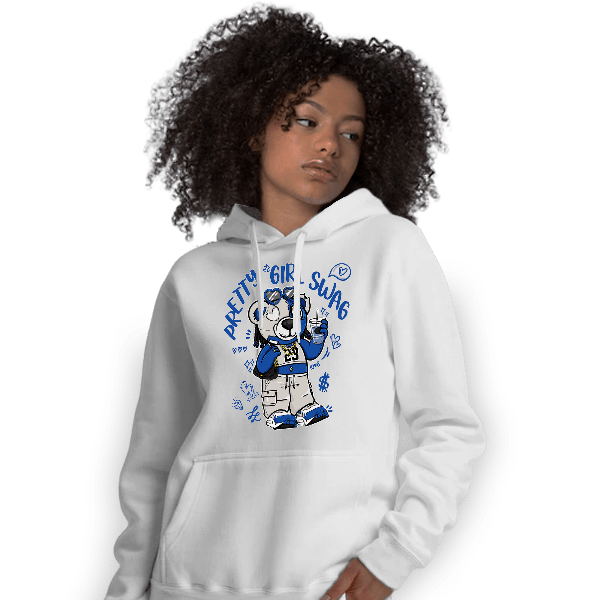 Air Max 1 86 Royal Hoodie Match Pretty Girl Swag BER - NastyJamz