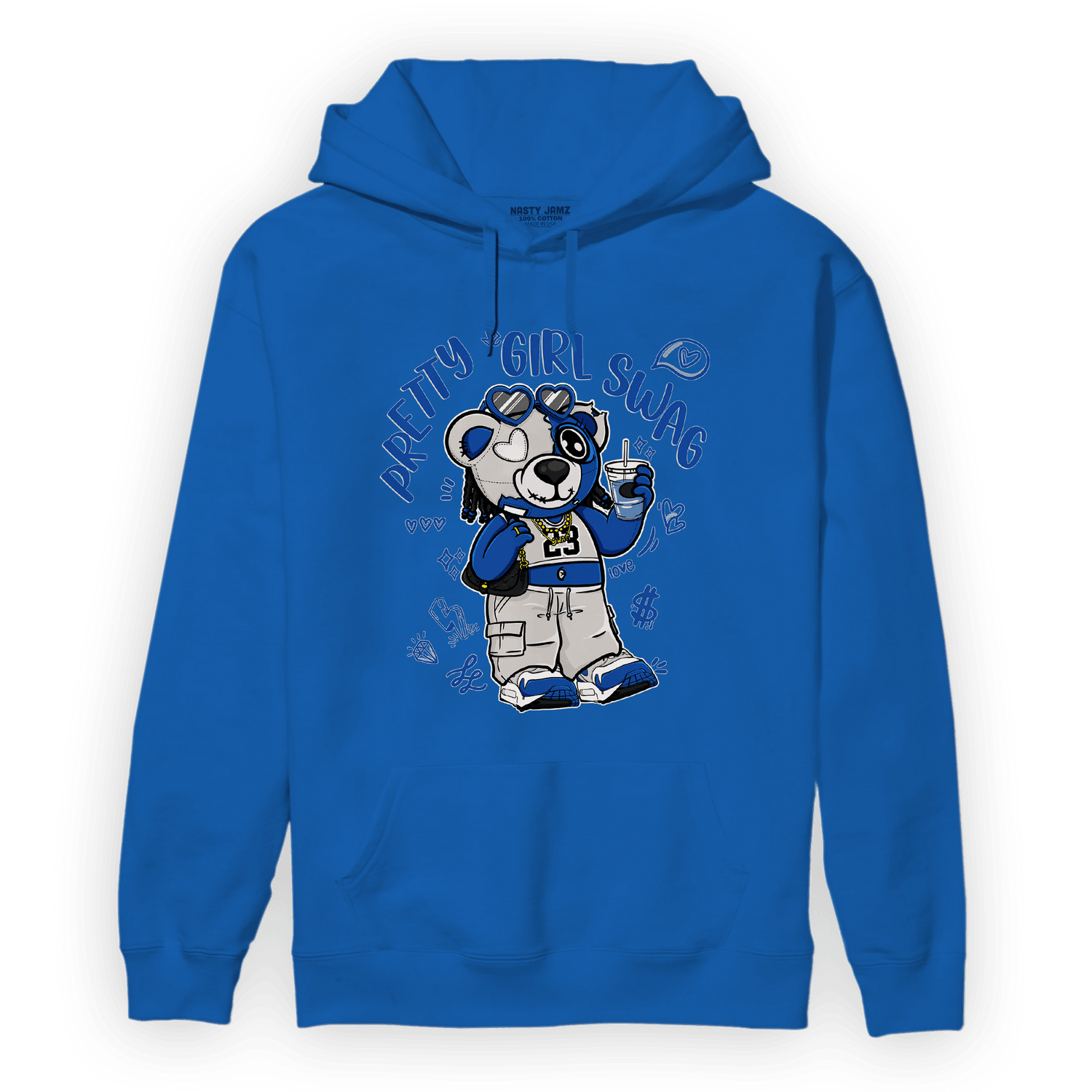 Air Max 1 86 Royal Hoodie Match Pretty Girl Swag BER - NastyJamz