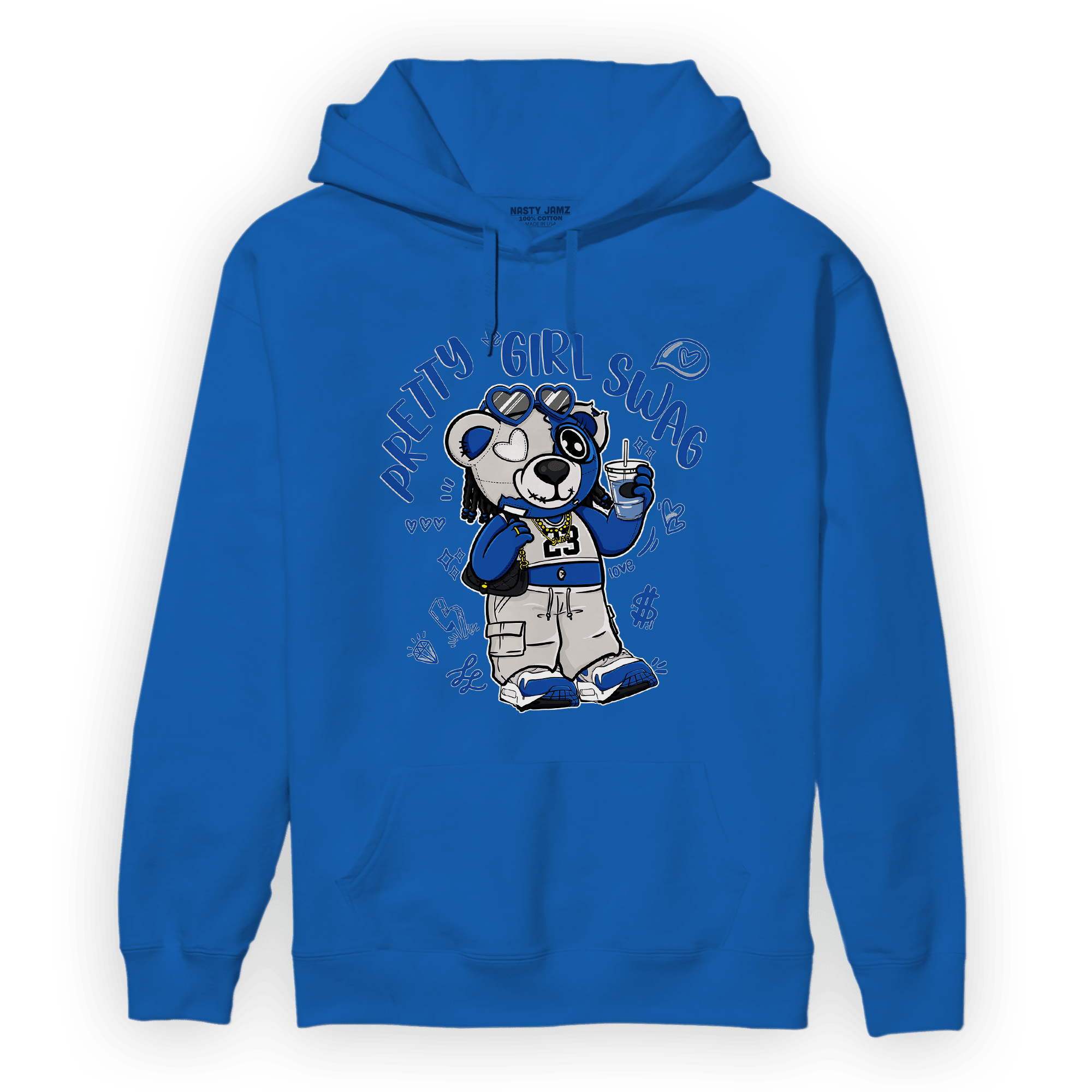 Air Max 1 86 Royal Hoodie Match Pretty Girl Swag BER - NastyJamz