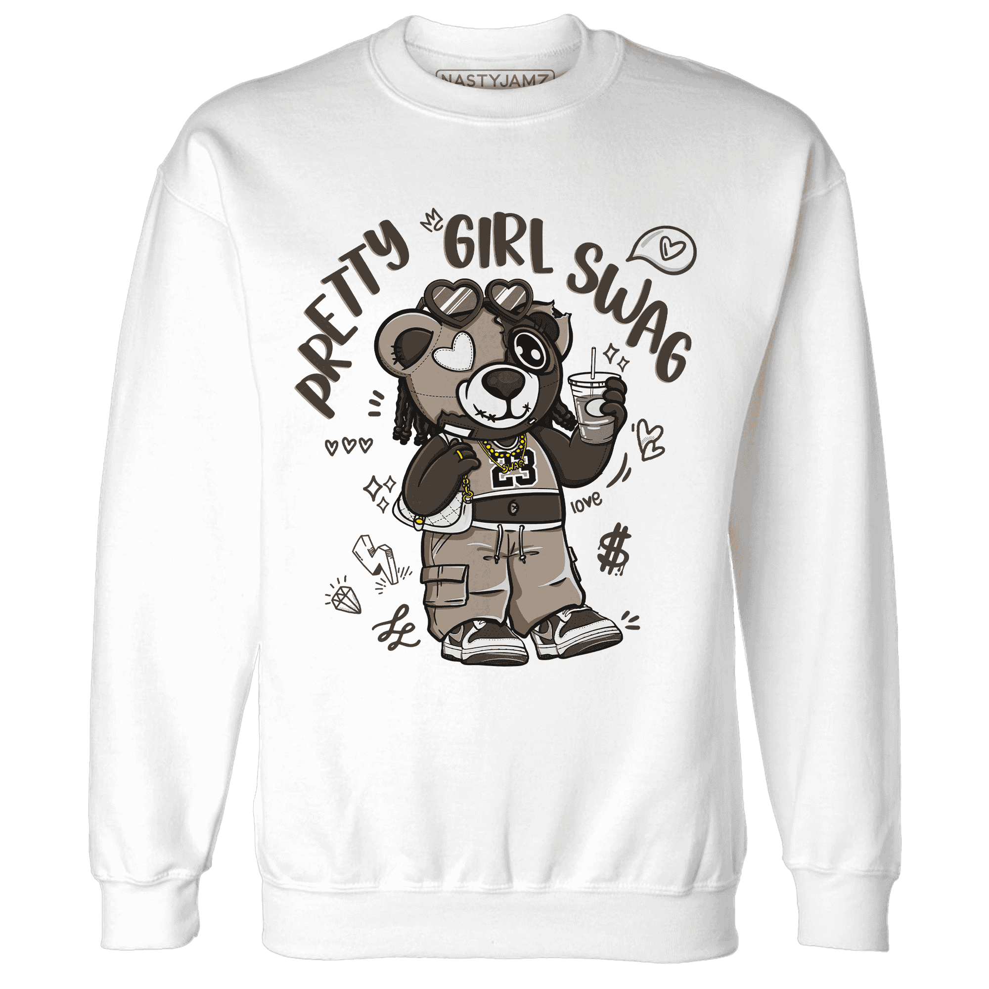 Dunk Low Baroque Brown Sweatshirt Match Pretty Girl Swag BER - NastyJamz