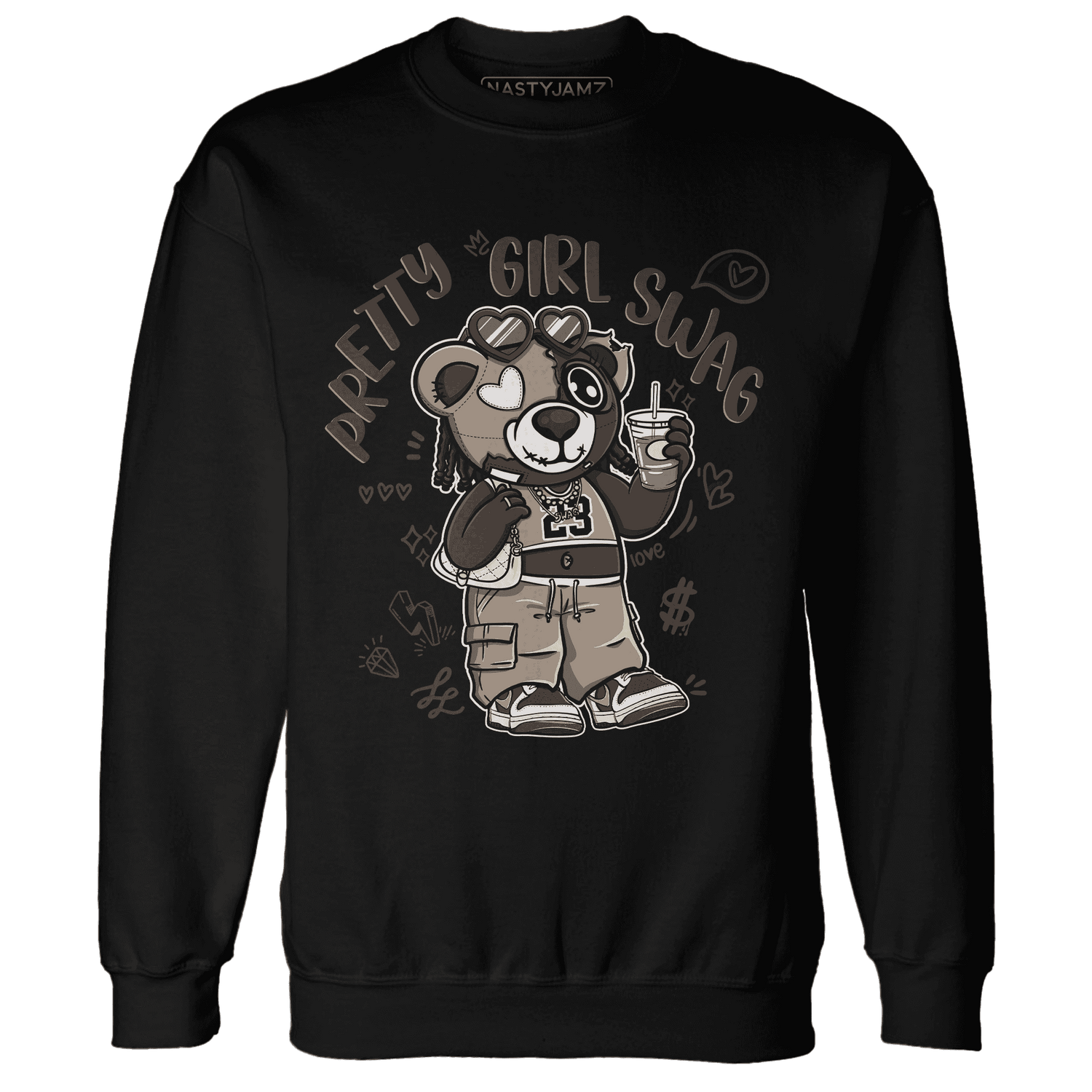 Dunk Low Baroque Brown Sweatshirt Match Pretty Girl Swag BER - NastyJamz