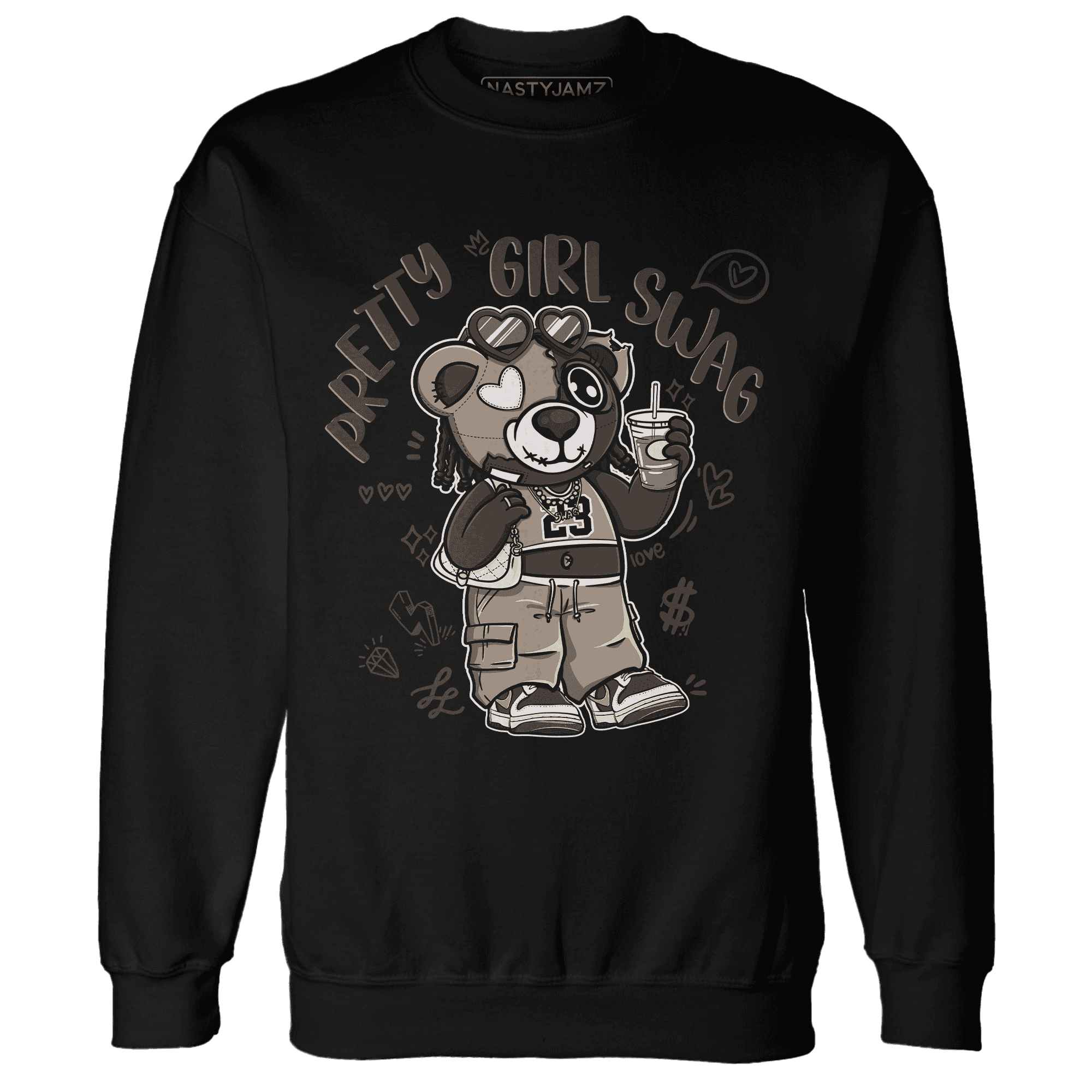 Dunk Low Baroque Brown Sweatshirt Match Pretty Girl Swag BER - NastyJamz