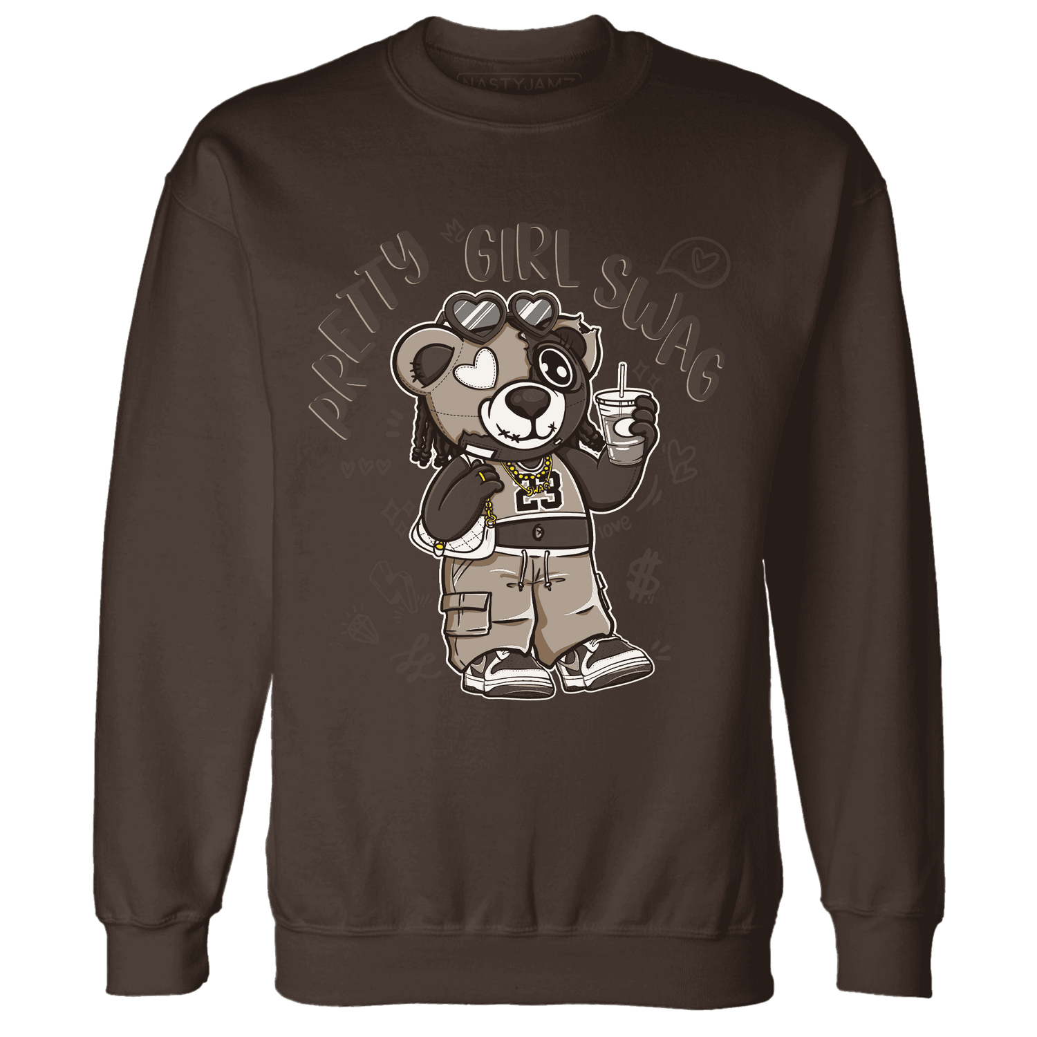 Dunk Low Baroque Brown Sweatshirt Match Pretty Girl Swag BER - NastyJamz
